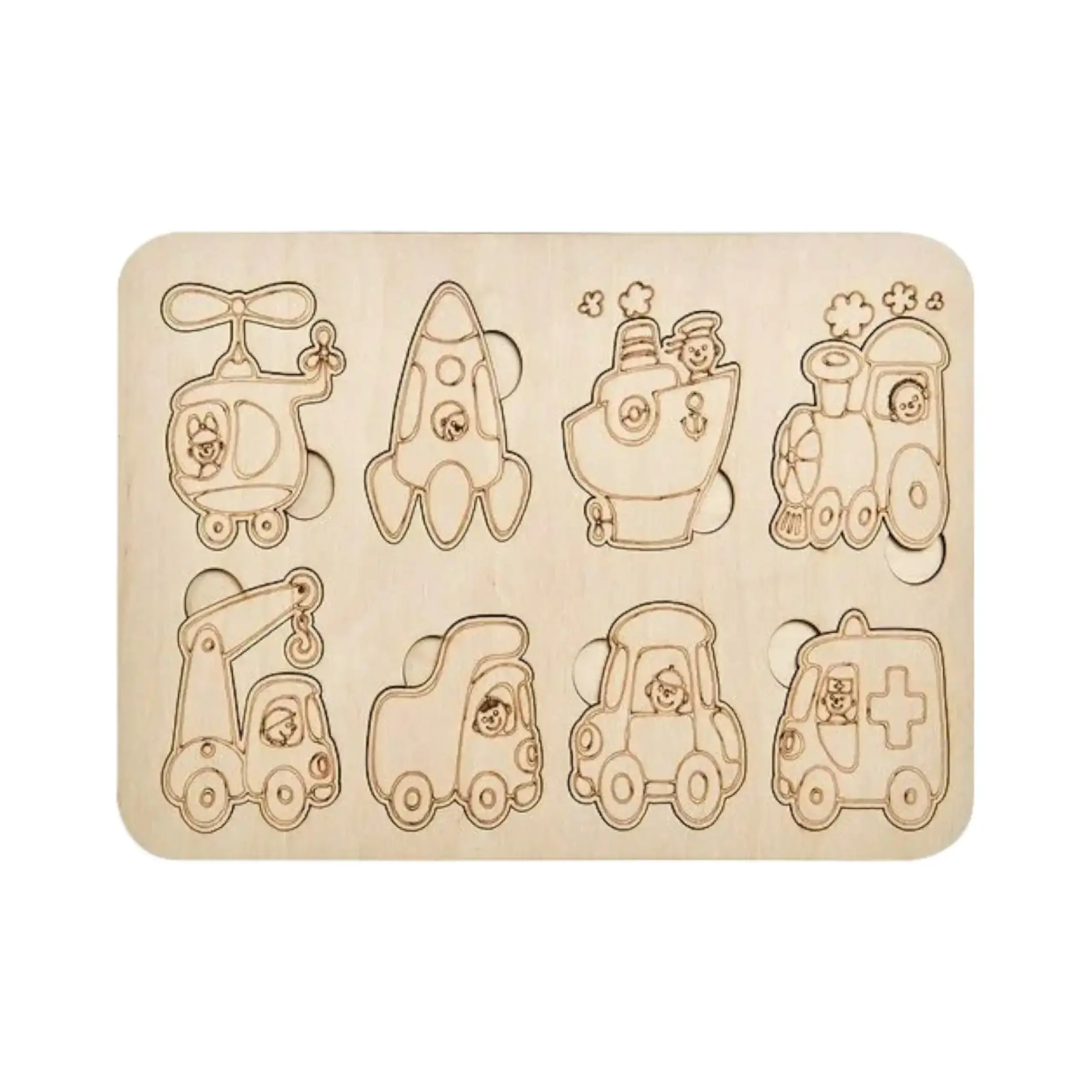 Puzzle din lemn (AUTOTEHNICA) 38 791