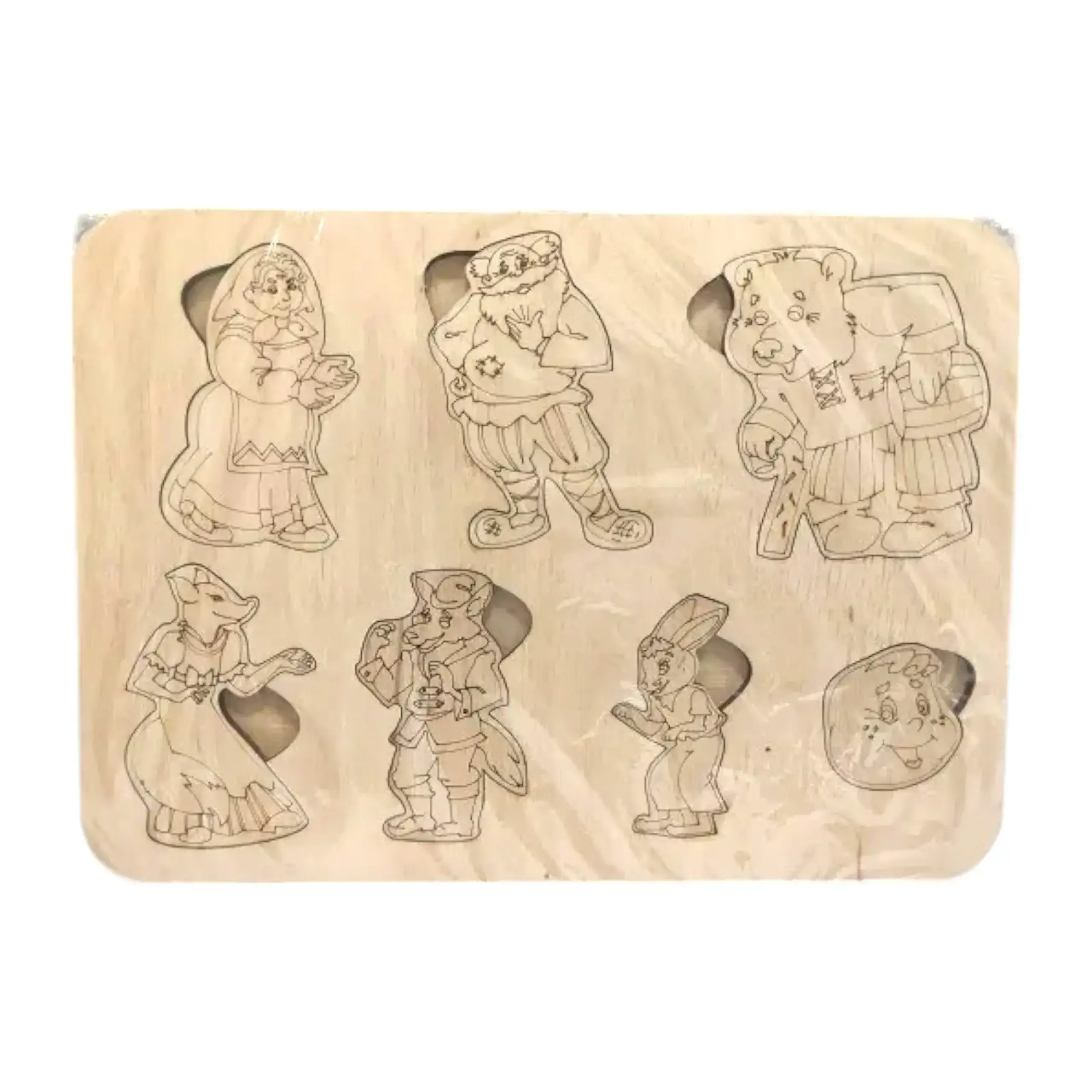 Puzzle din lemn (GOGOASA)