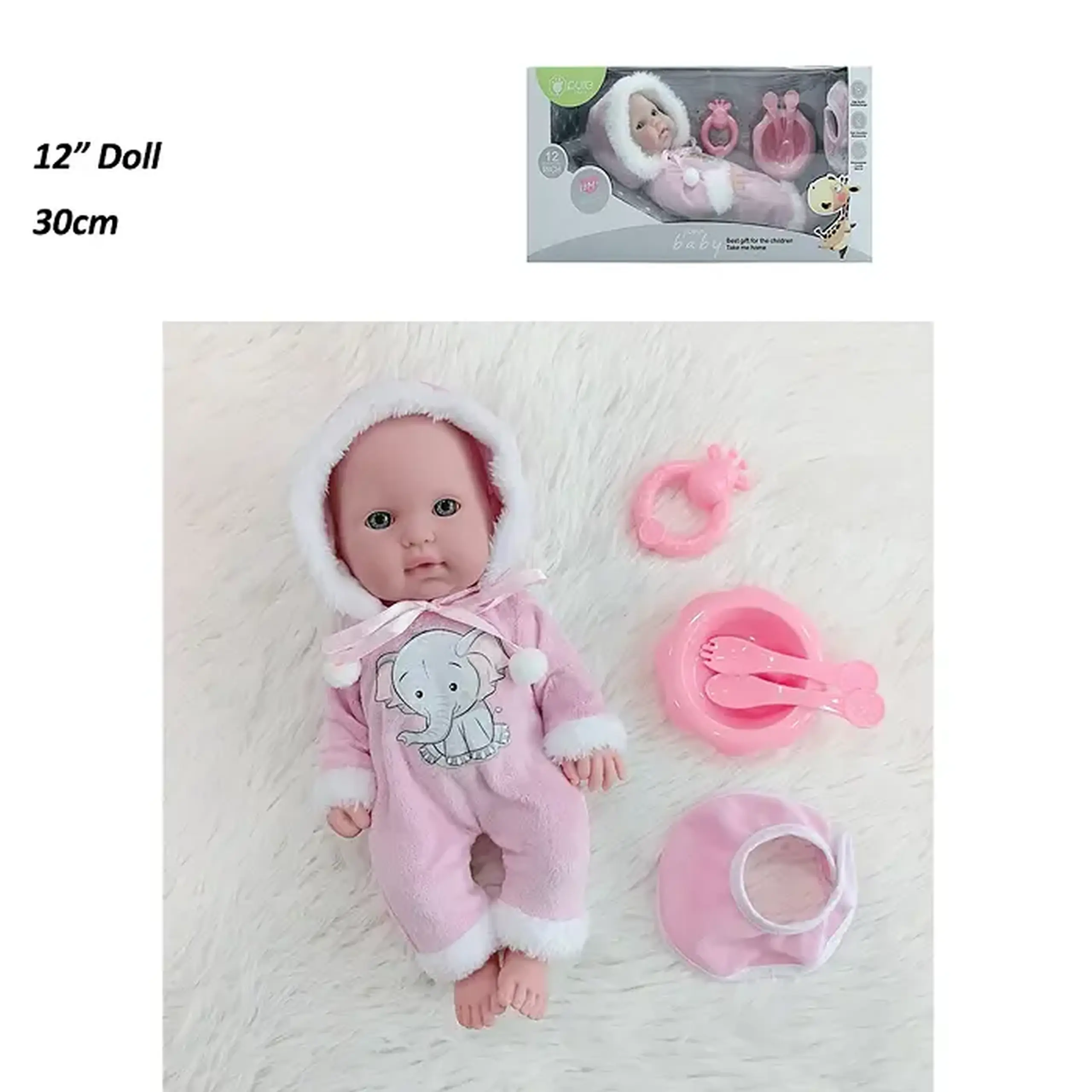 Papusa baby cu accesorii