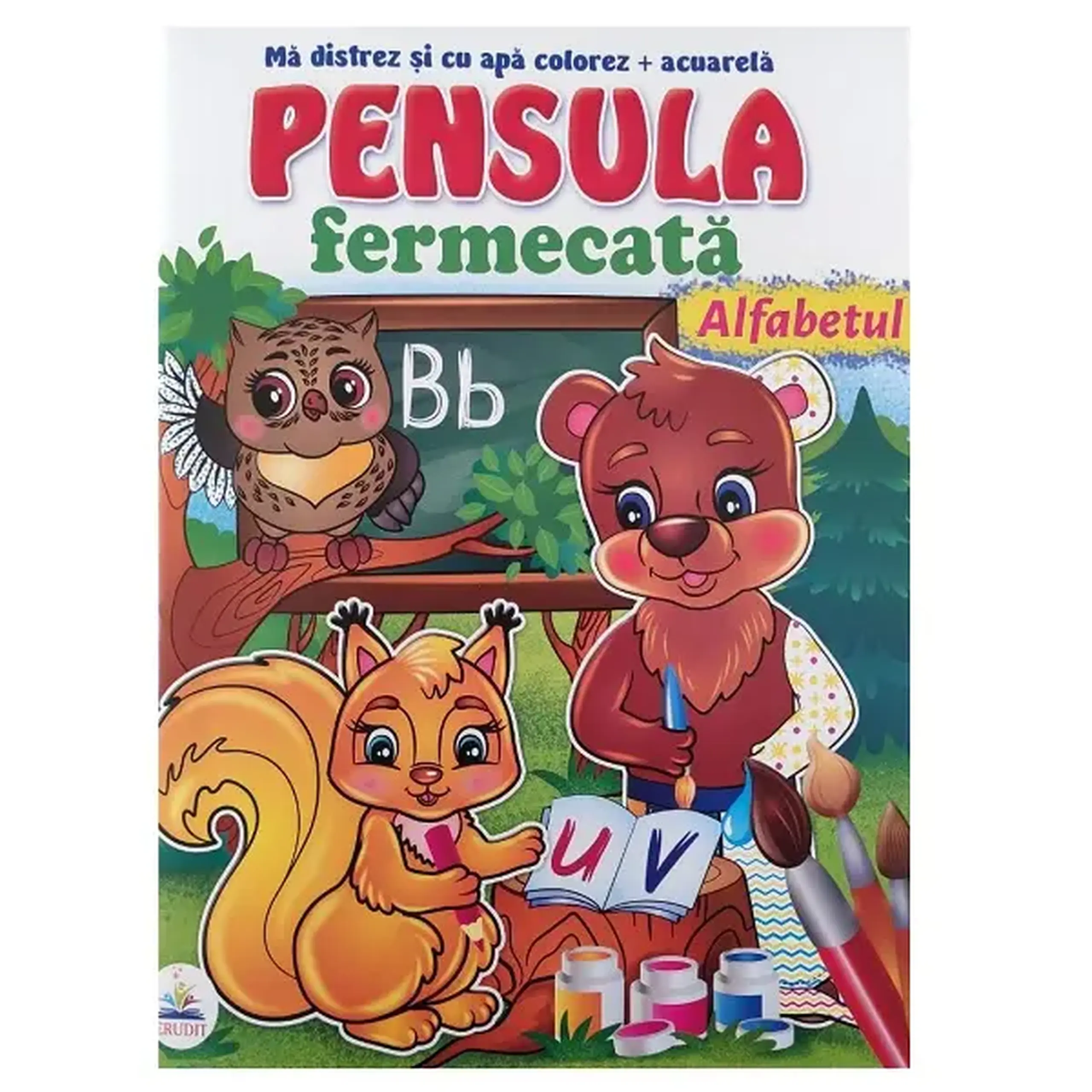 Pensula fermecata A4 - Alfabetul