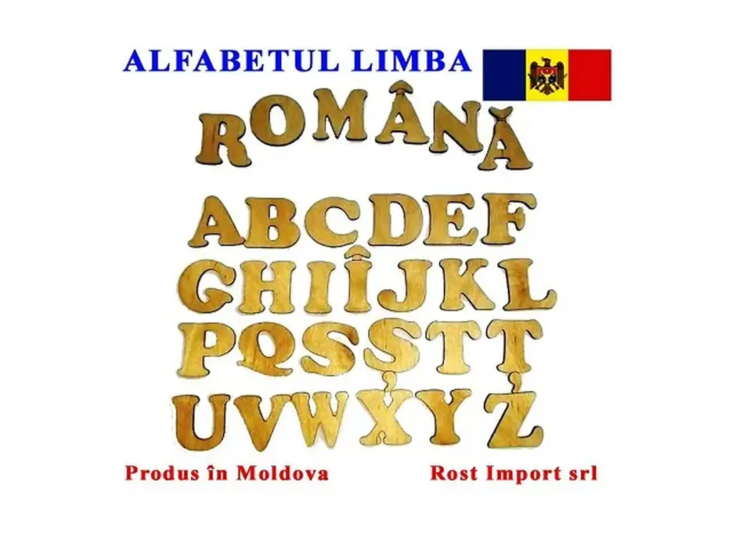 Set litere Alfabetul (rom) 29 397