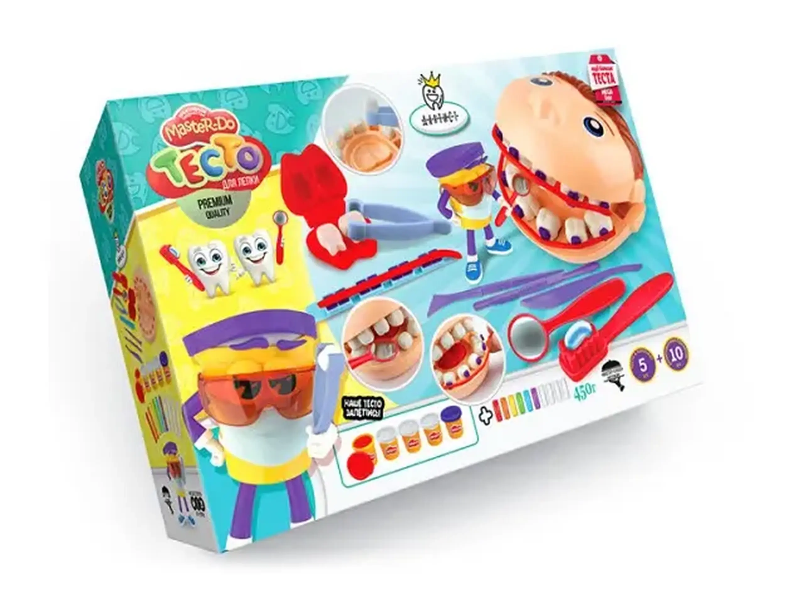 Set Creatie (Aluat pentru modelare MASTER DO) (Дантист)