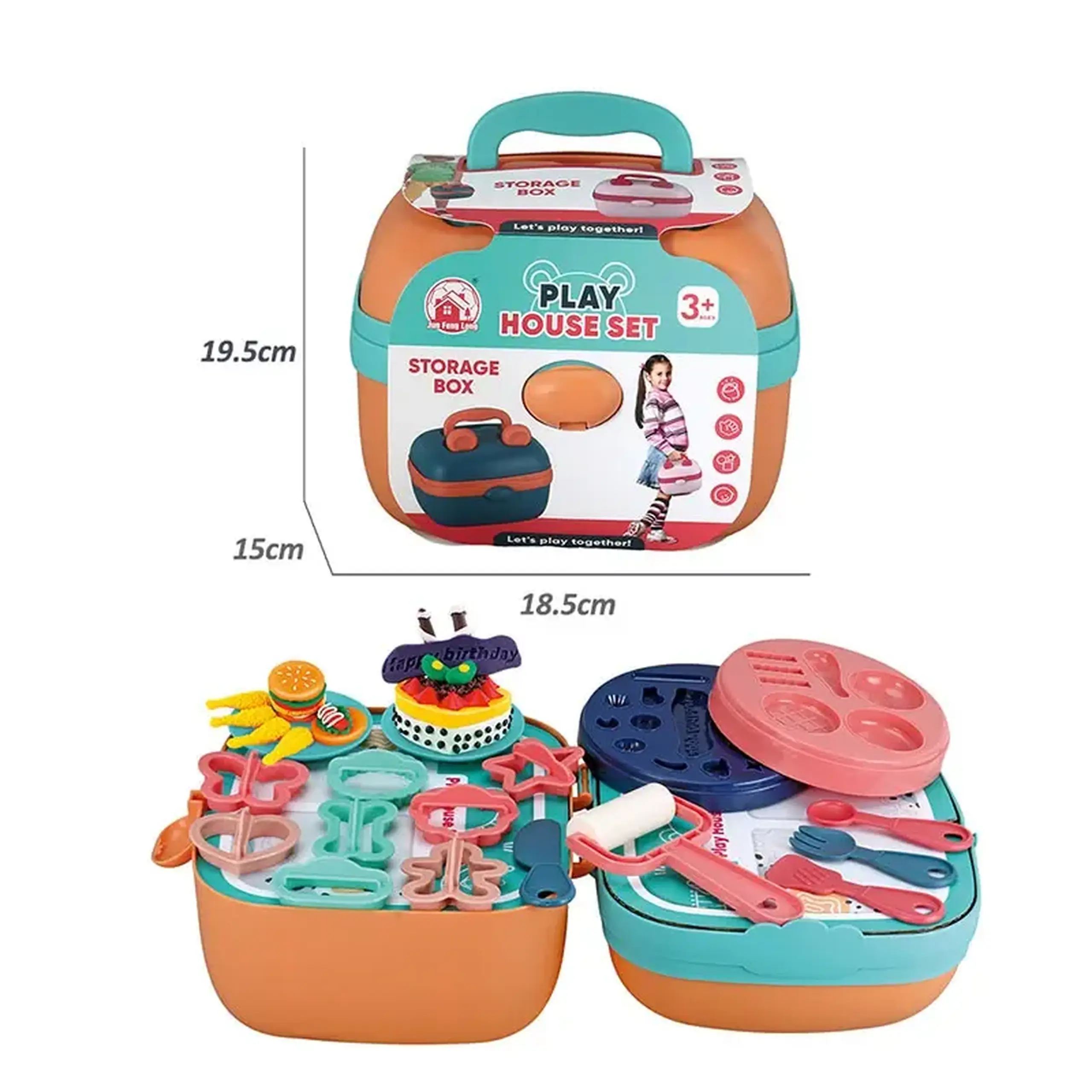 Set plastilina cu accesorii (instructiune in romana)