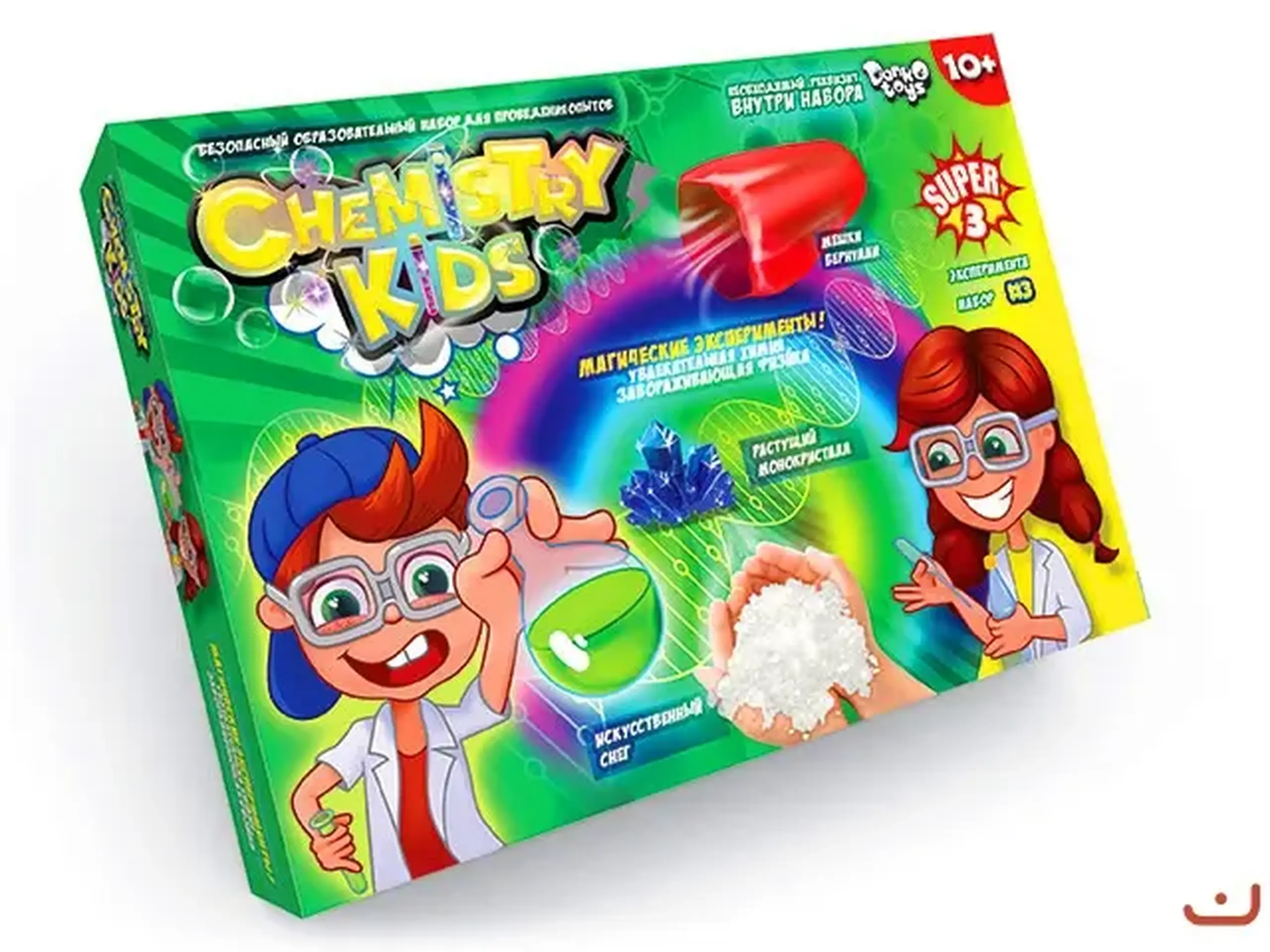 Set de experimente (CHEMISTRY KIDS) chk-02-03 ECONOM 19 487