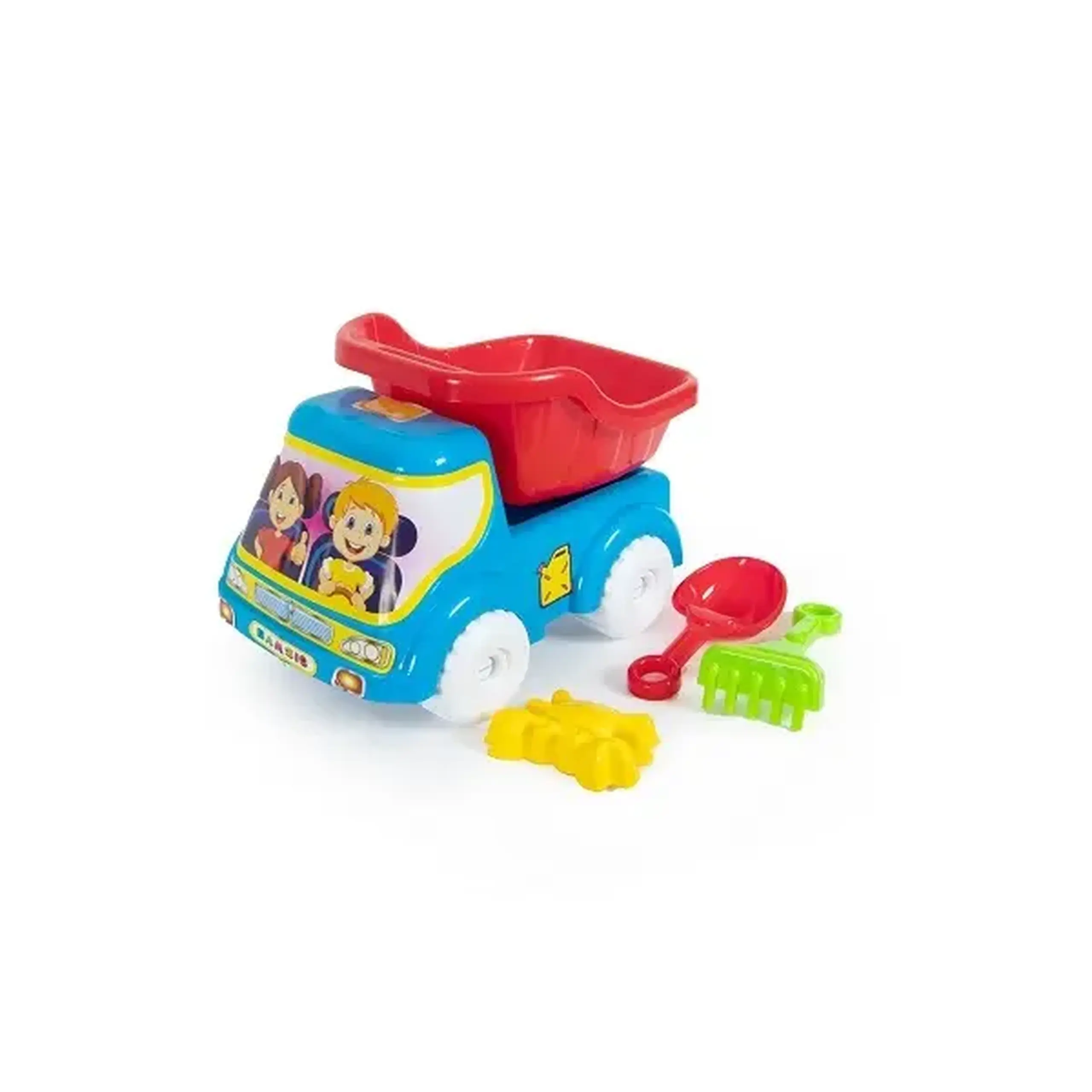 Set nisip masina cu accesorii (3buc)