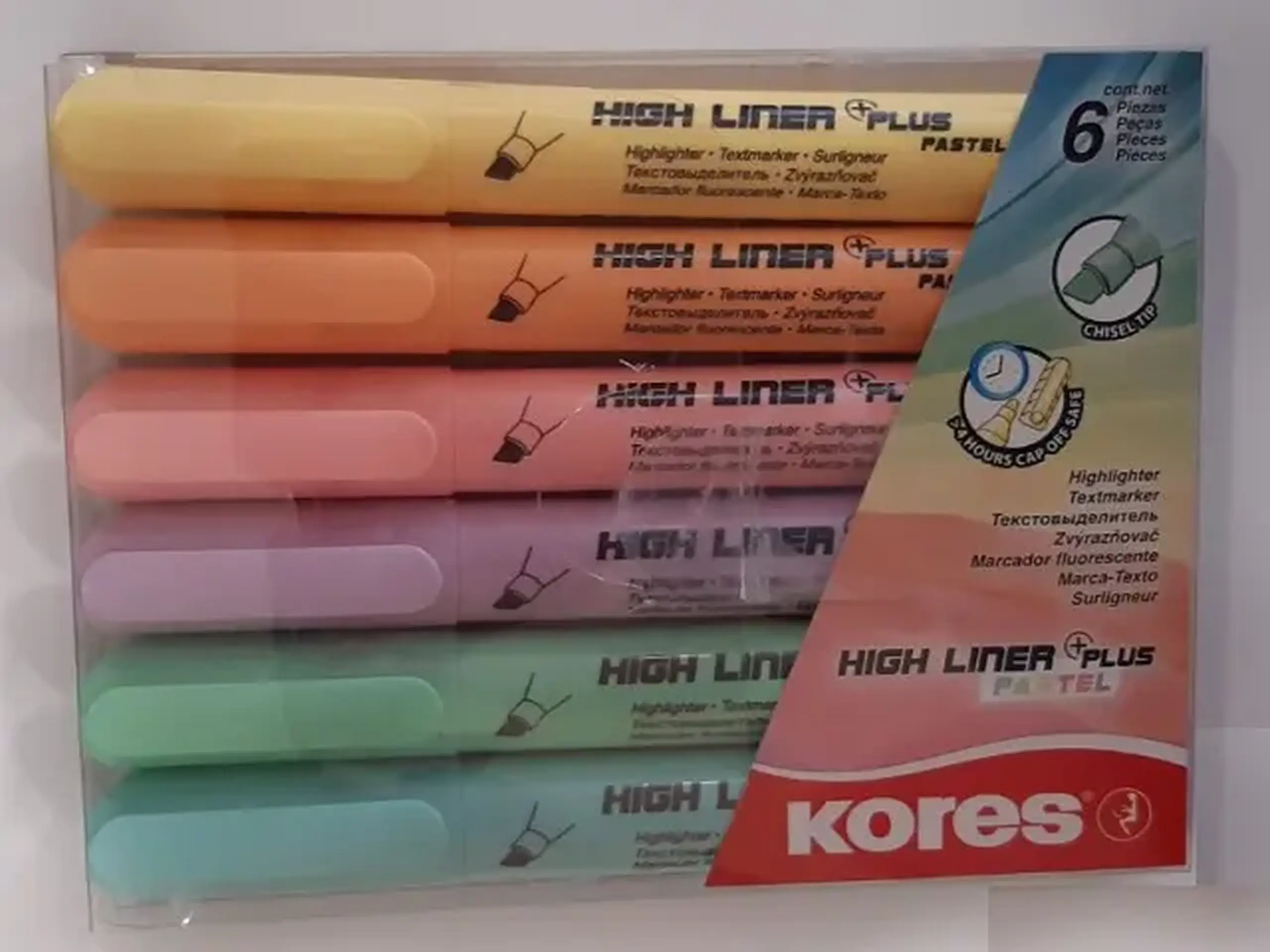 Marker Text Kores Set (3-5mm/6cul) 33 063