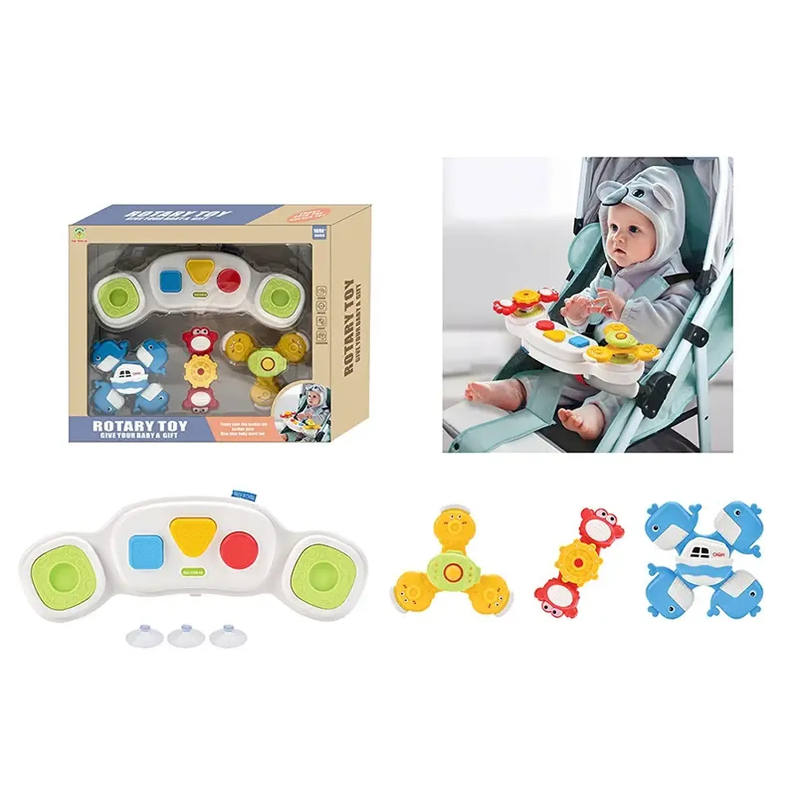 Set jucarii sunatoare (4buc) (instructiune in romana)