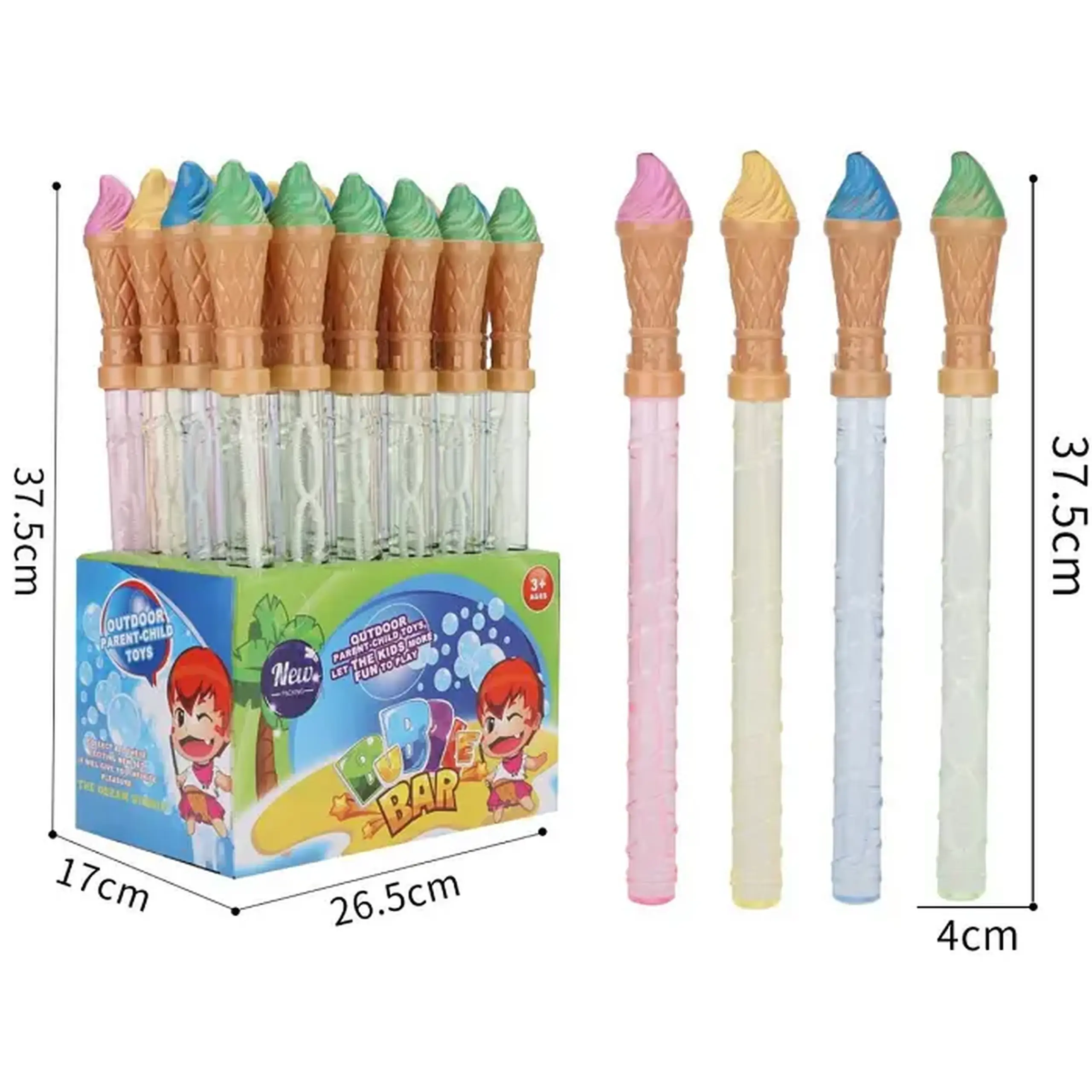 Set bule de sapun 37cm (24buc)