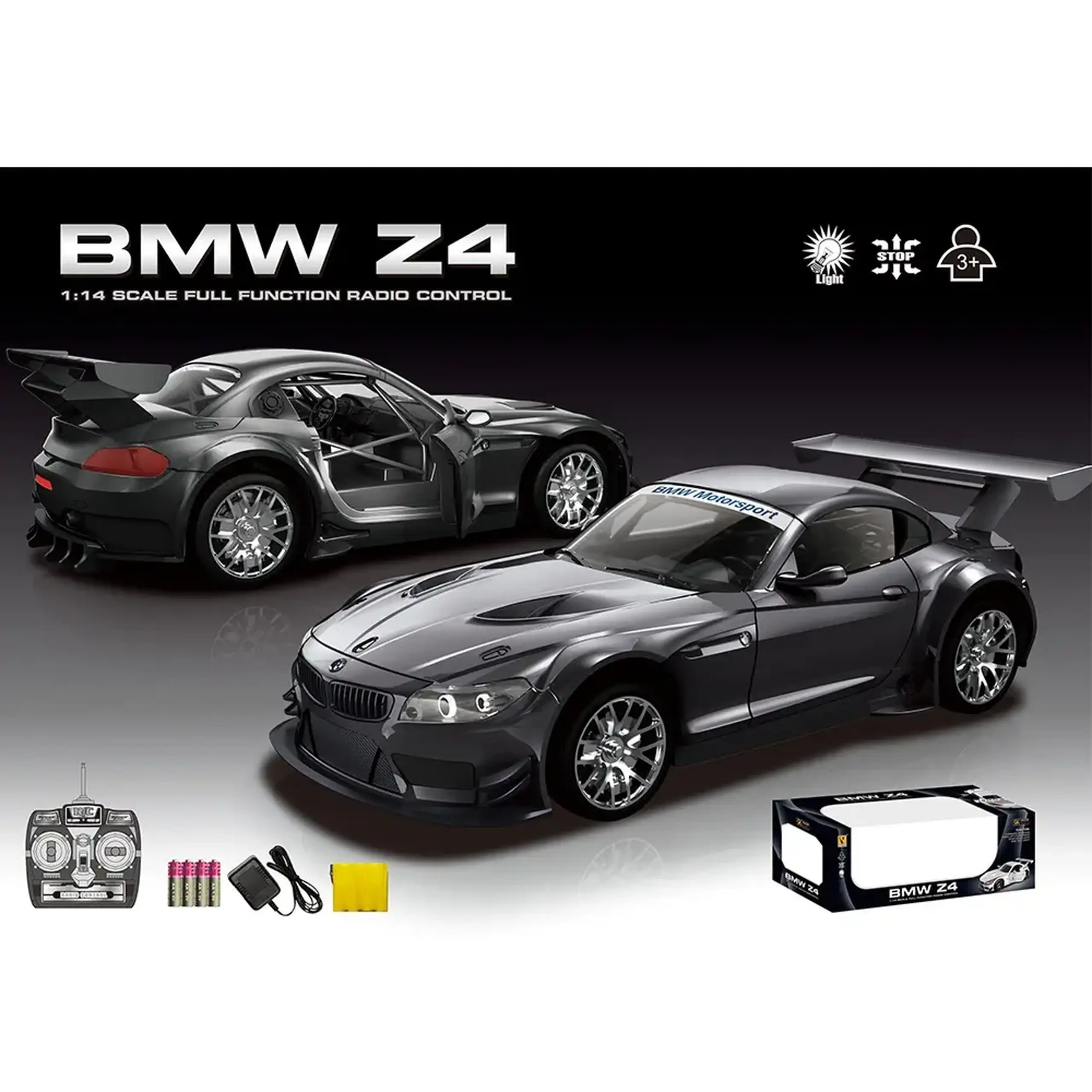 Masina cu R/C cu lumini