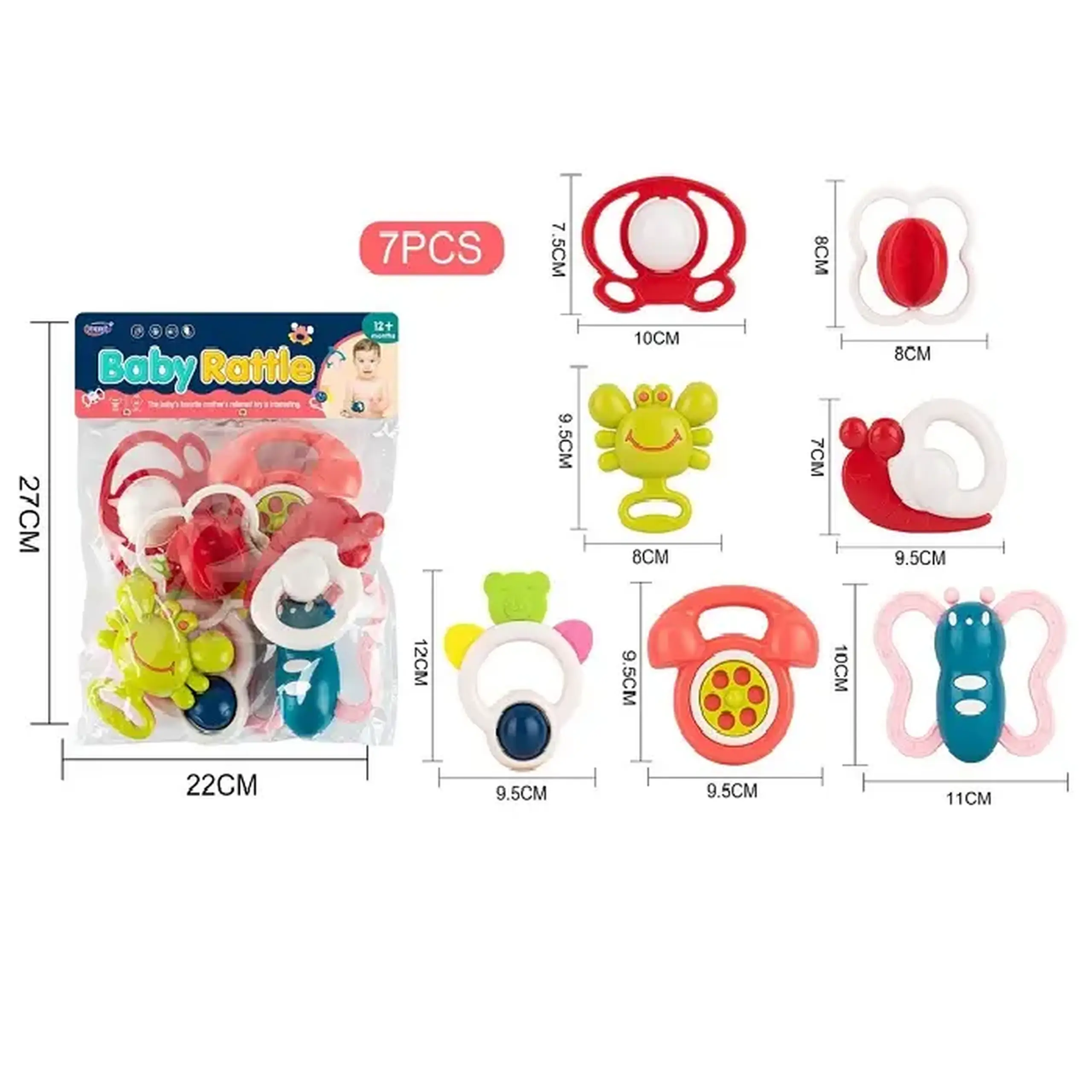 Set jucarii sunatoare (7buc)