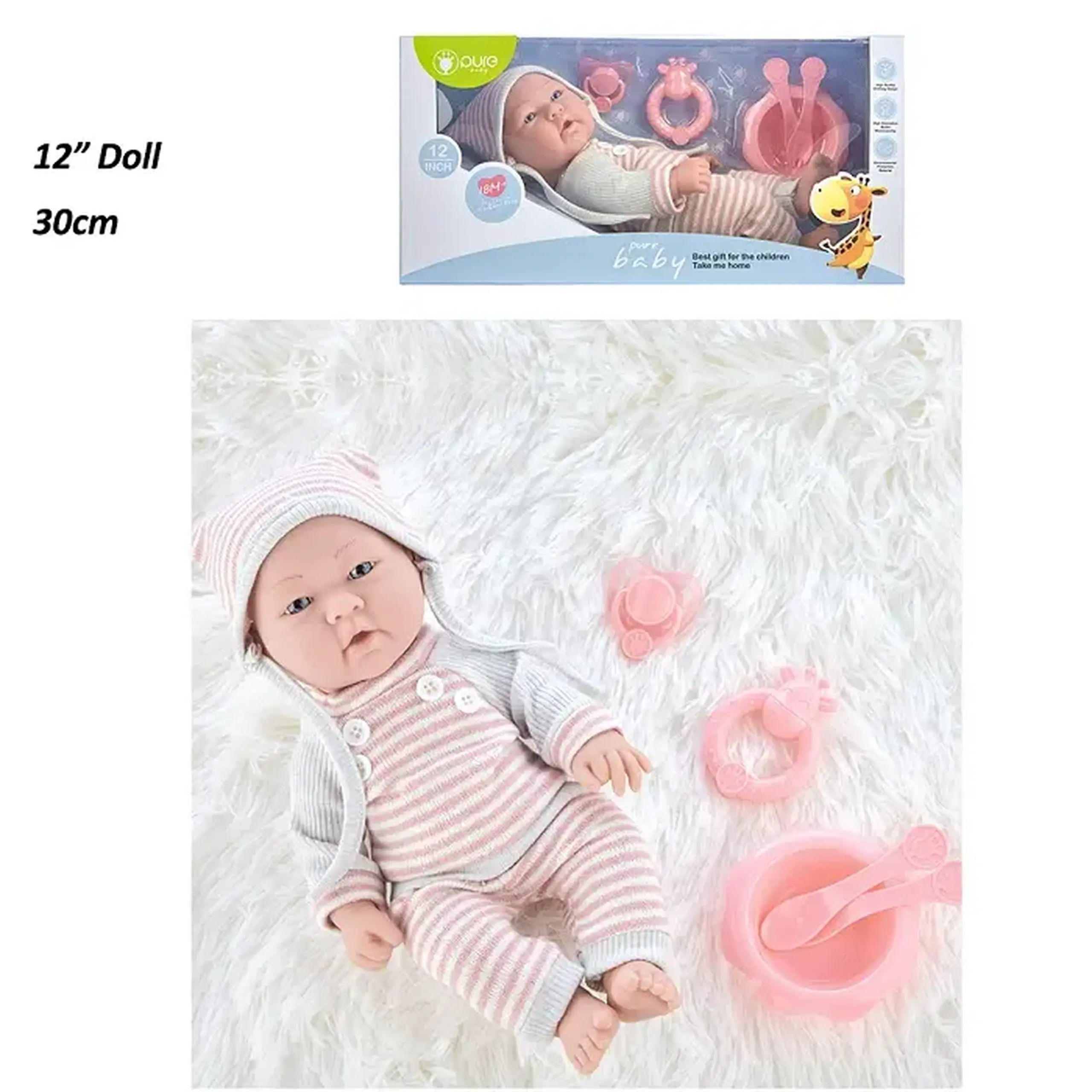 Papusa baby cu accesorii