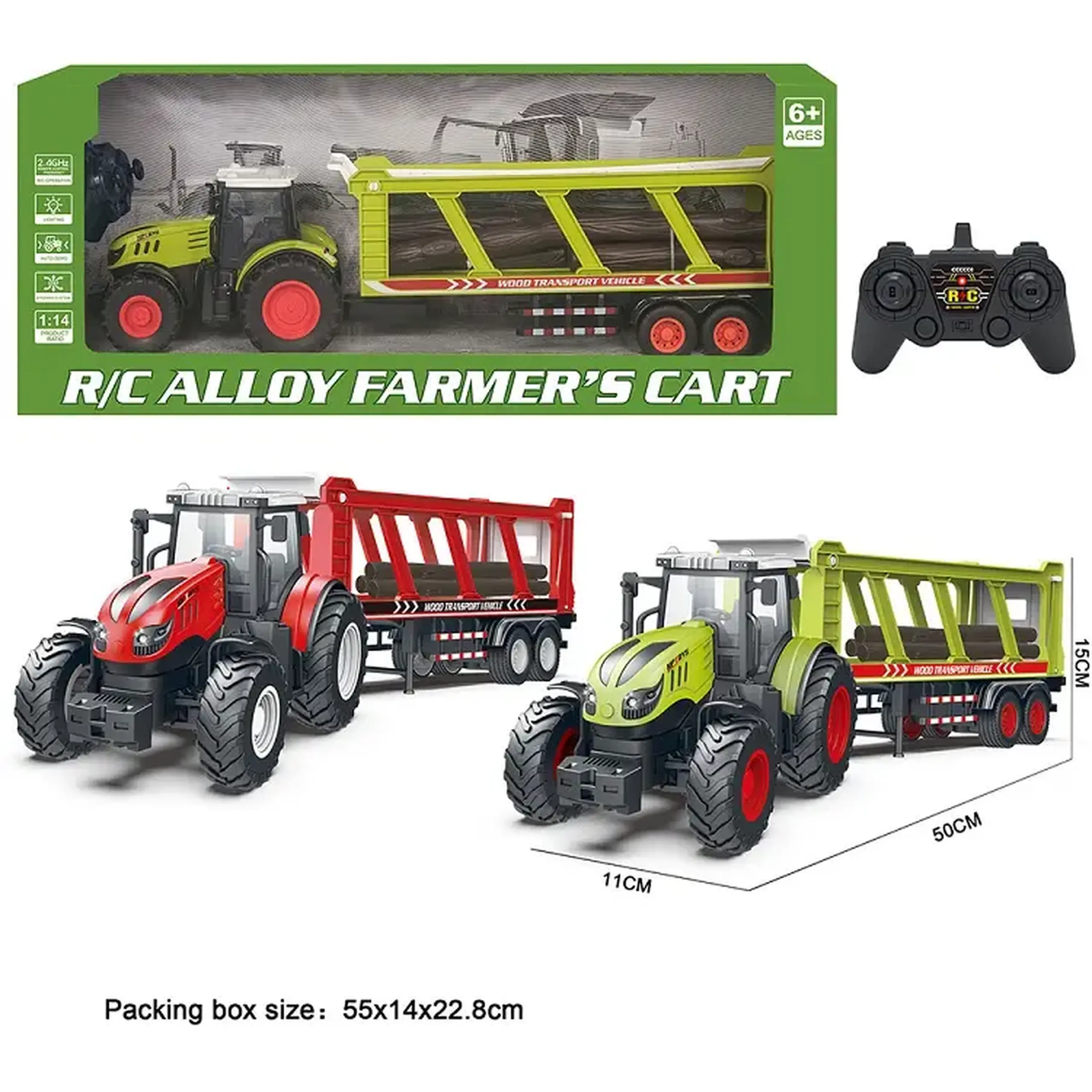Tractor cu R/C (instructiune in romana)