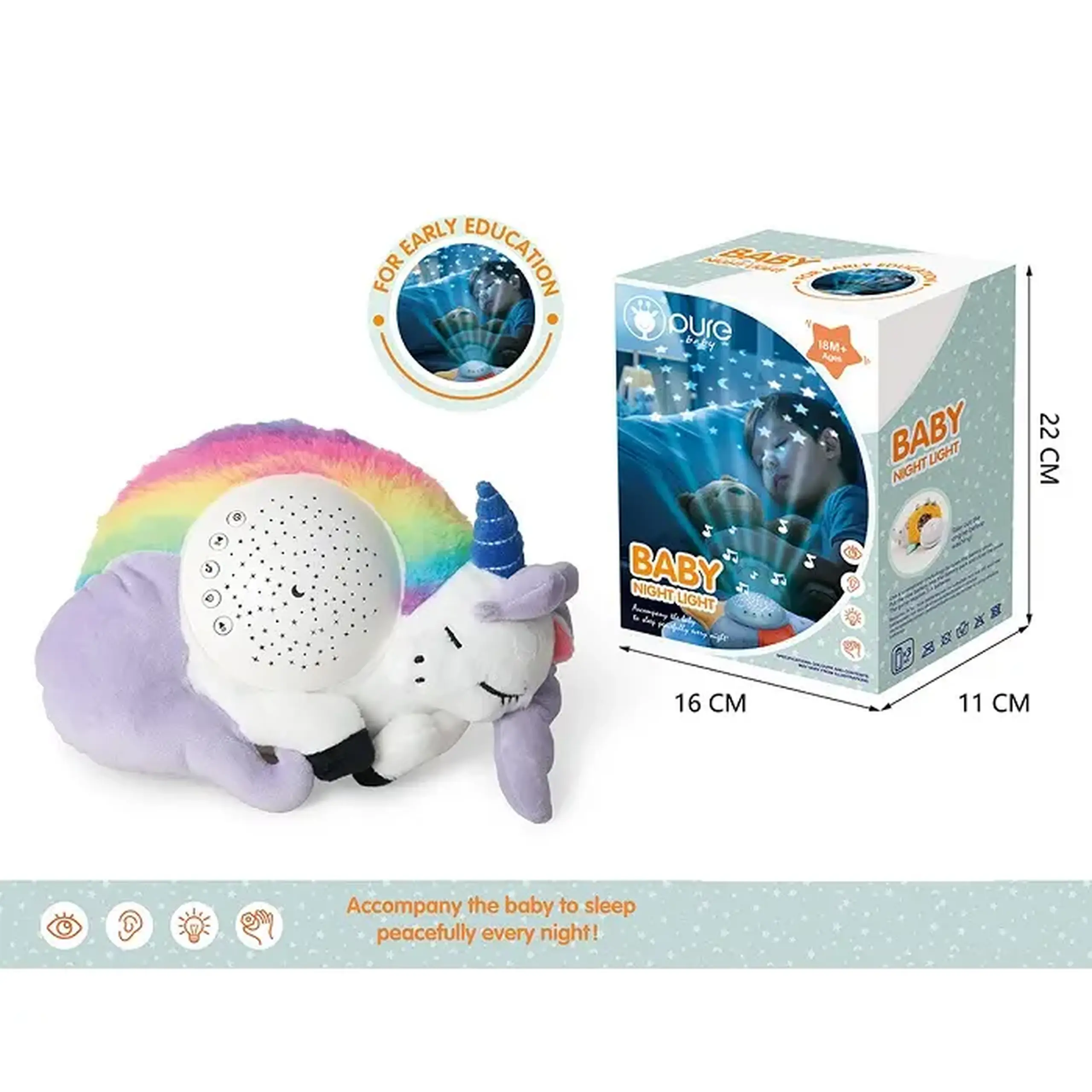 Lampa cu sunet si lumini