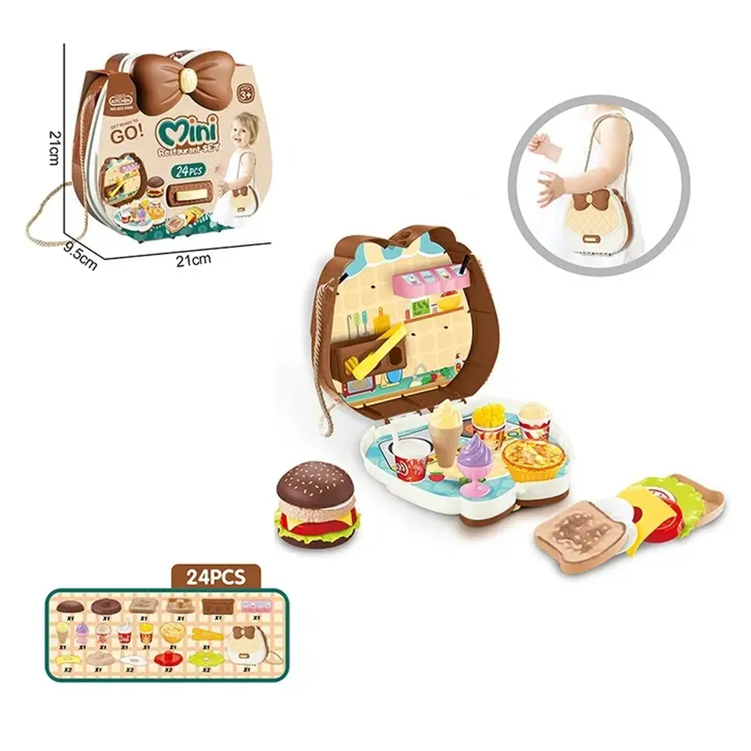 Set bucatarie (24pcs) (instructiune in romana)