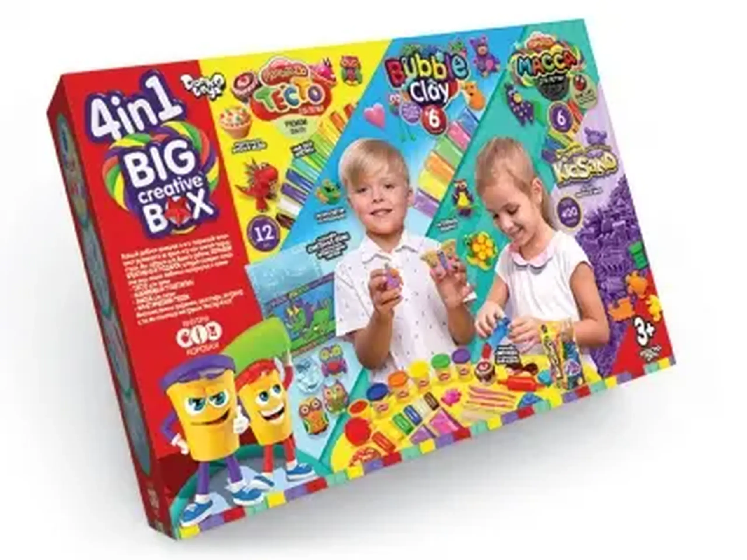 Set de creație (4 in 1 BIG CREATIVE BOX)
