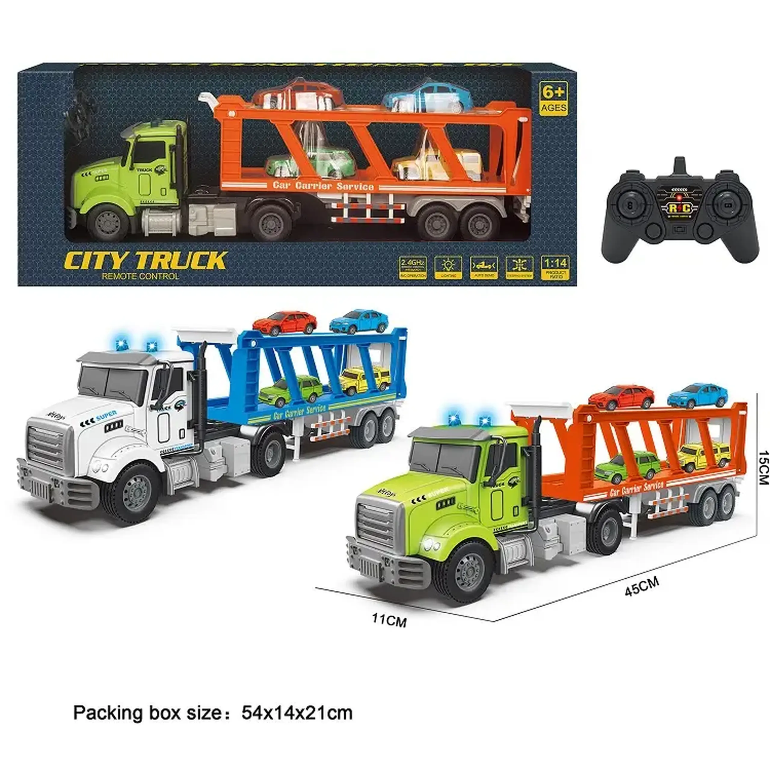 Masina camion cu R/C (instructiune in romana)