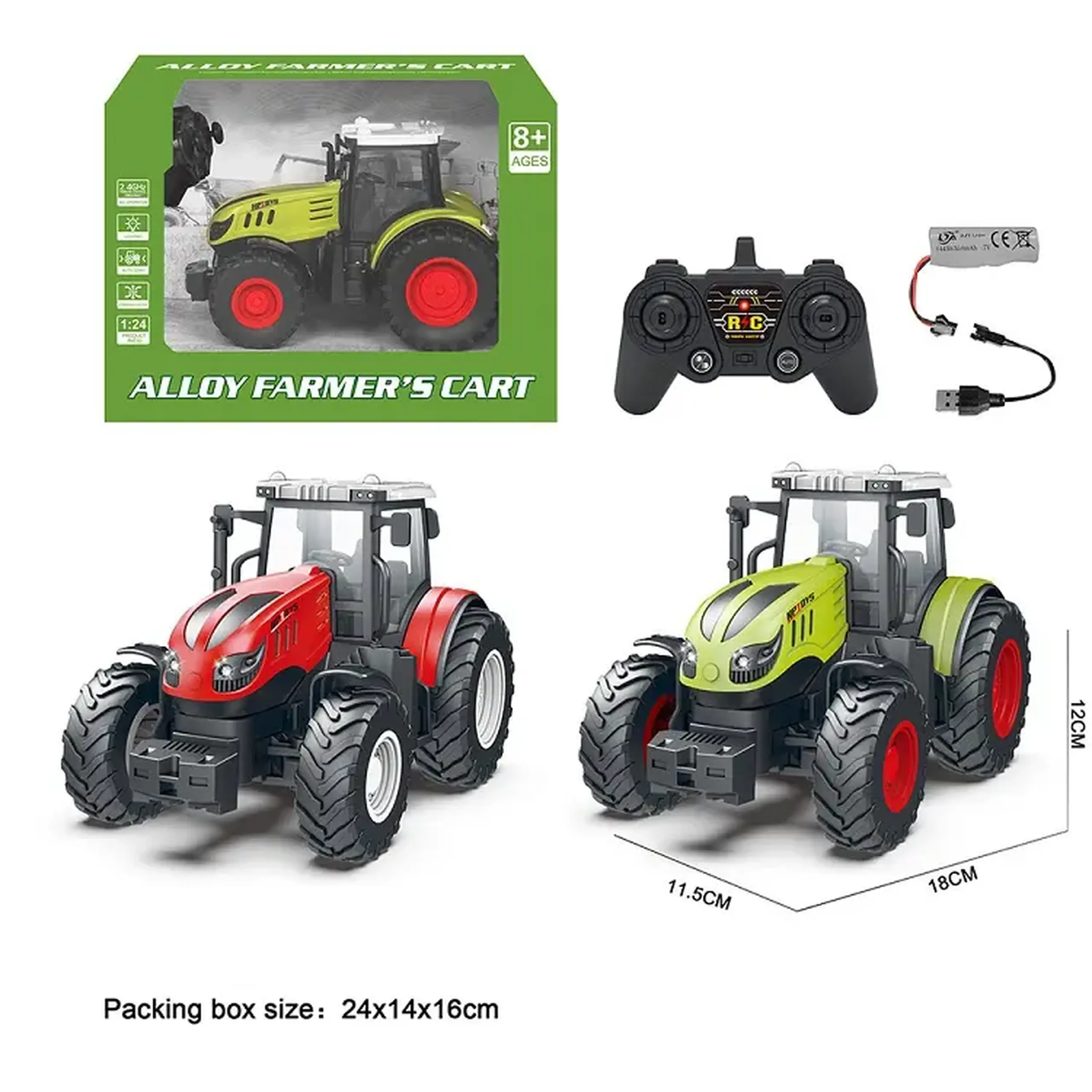 Tractor cu R/C (instructiune in romana)