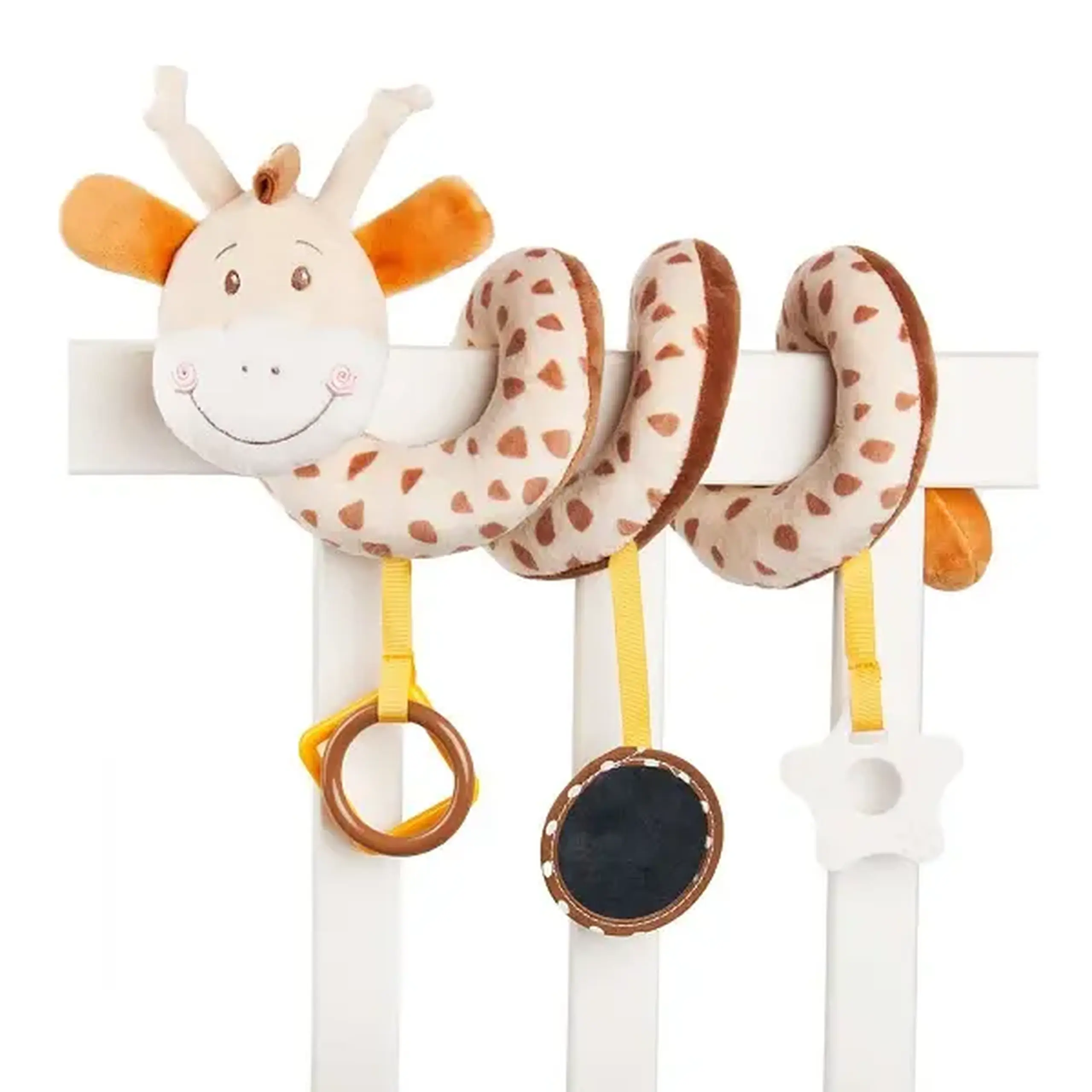 Jucarie moale girafa Heck Sr. spirala 28 cm - 0.193 kg