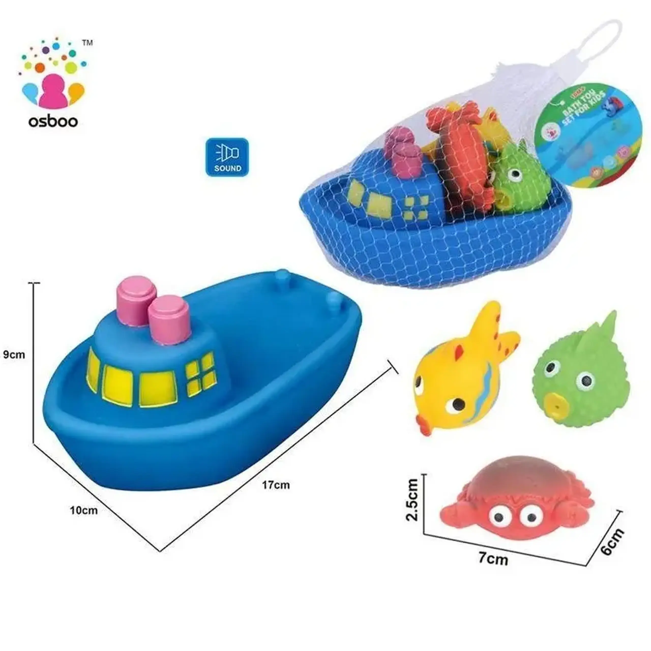 Set jucarii pentru baie