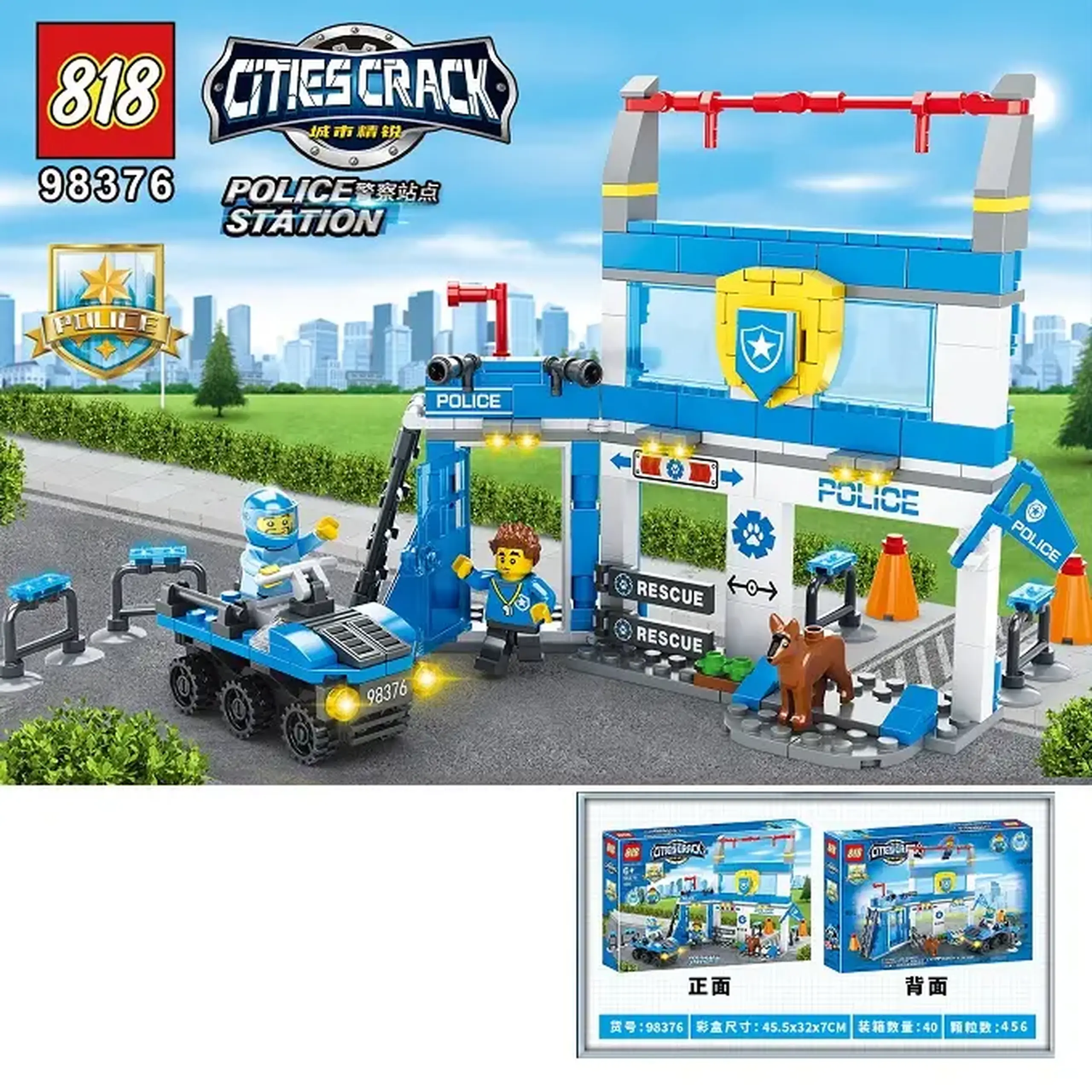 Constructor 456pcs