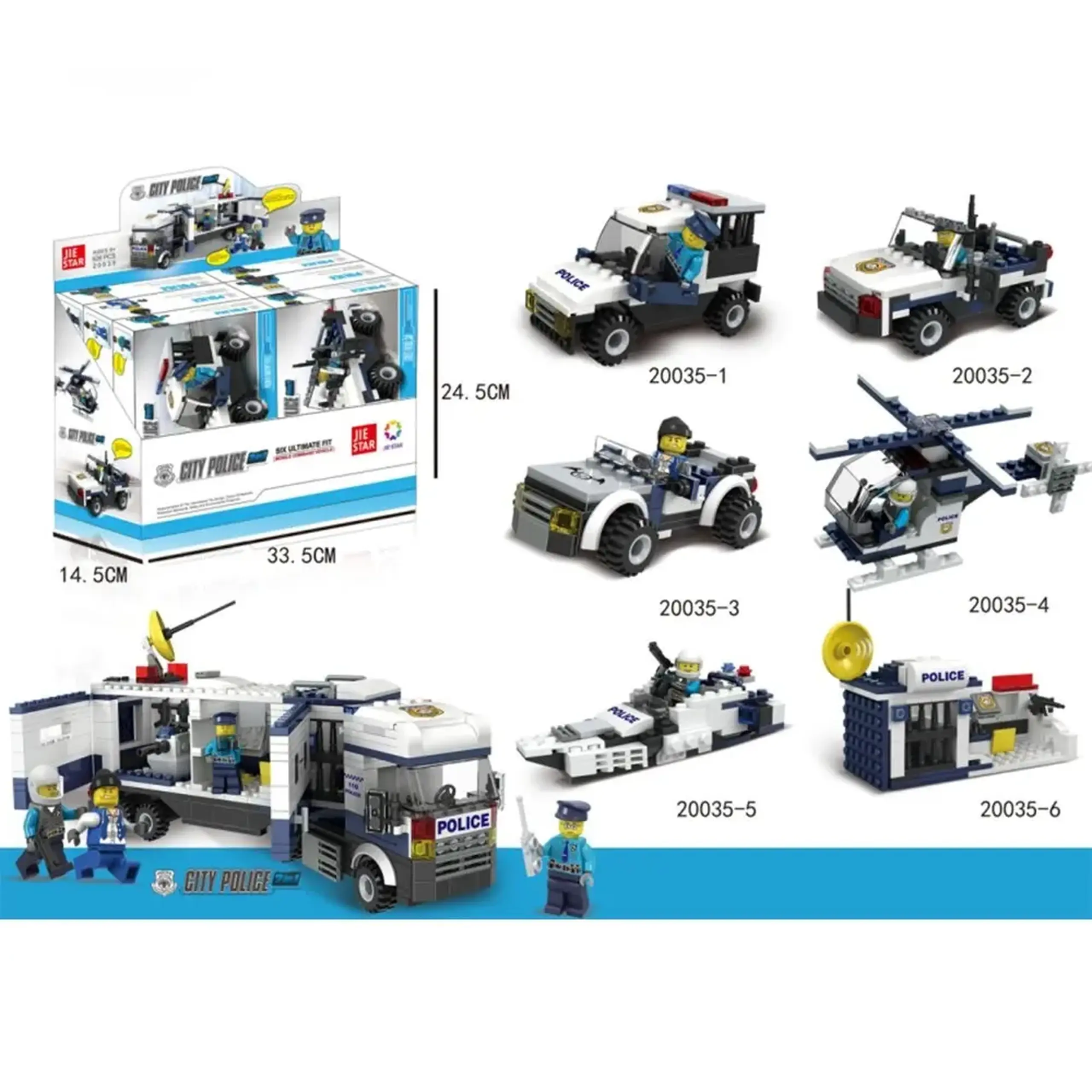 Set constructor 100pcs (6buc) (instructiune in romana)