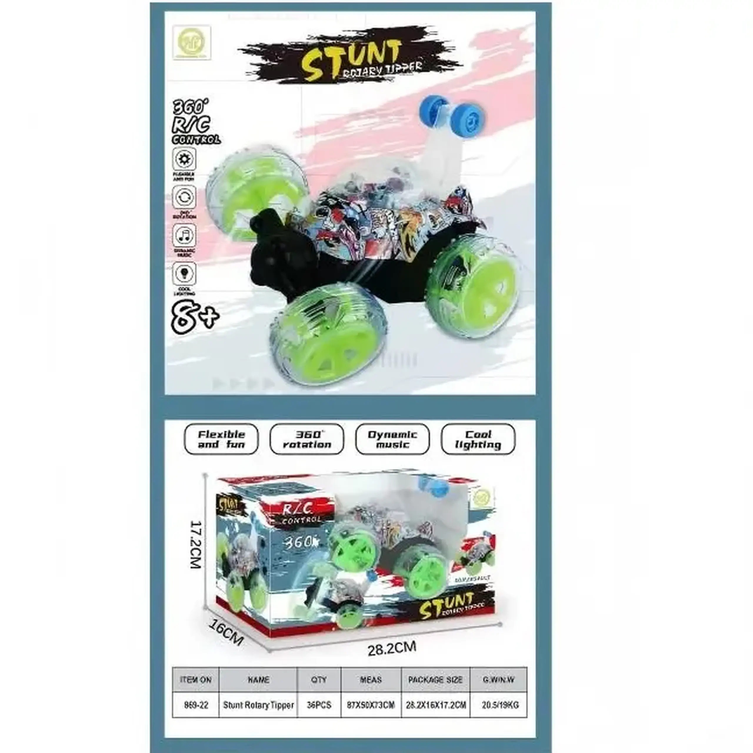 Masina stunt cu R/C