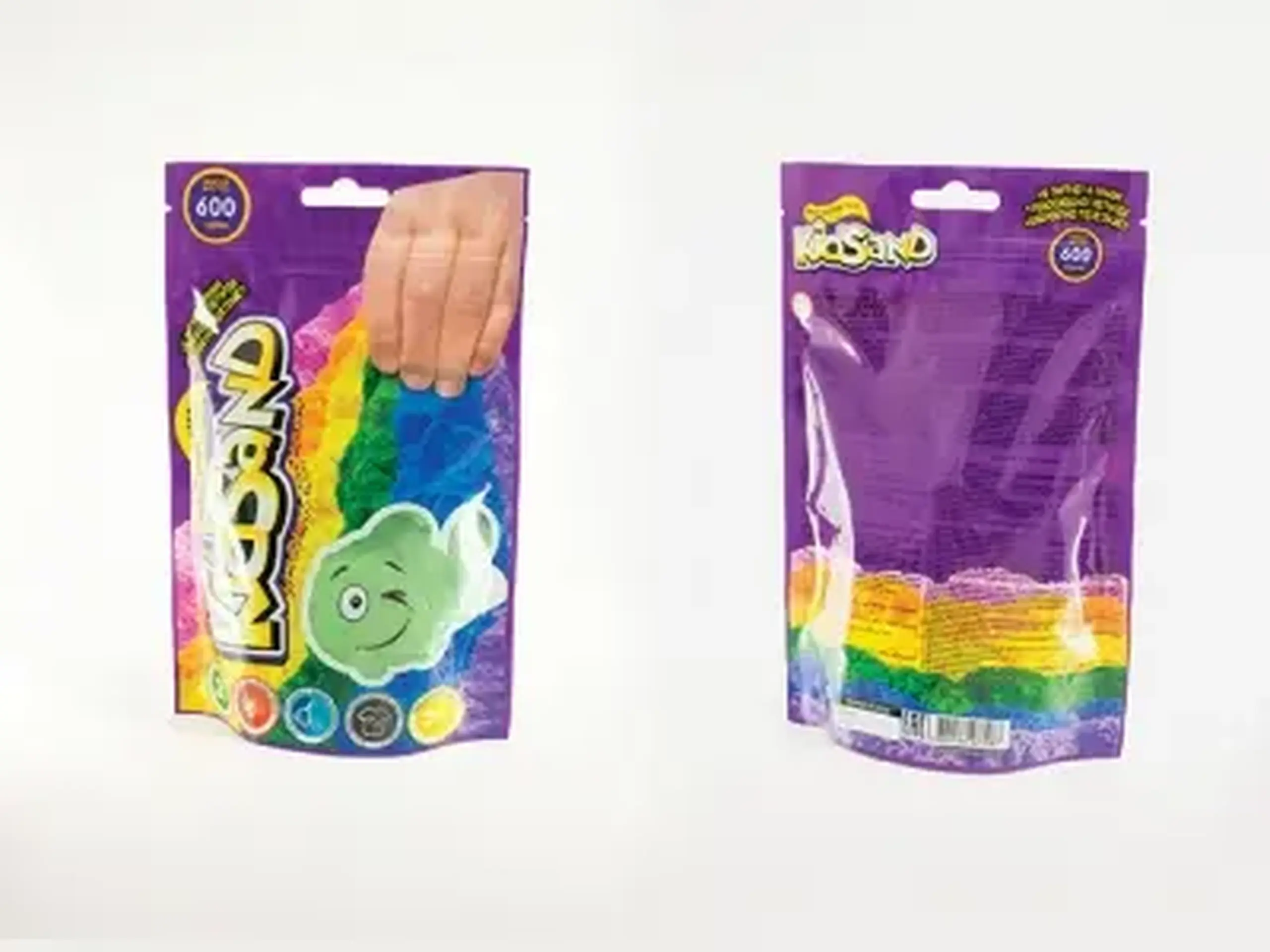 Nisip kinetic (KIDSAND), 600 gr. ambalaj econom