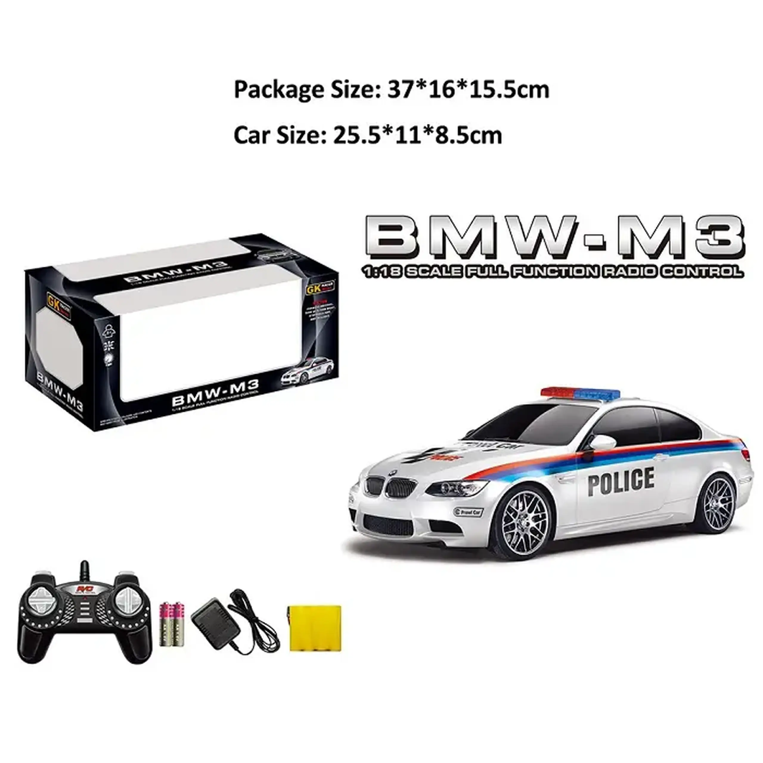 Masina cu R/C cu lumini