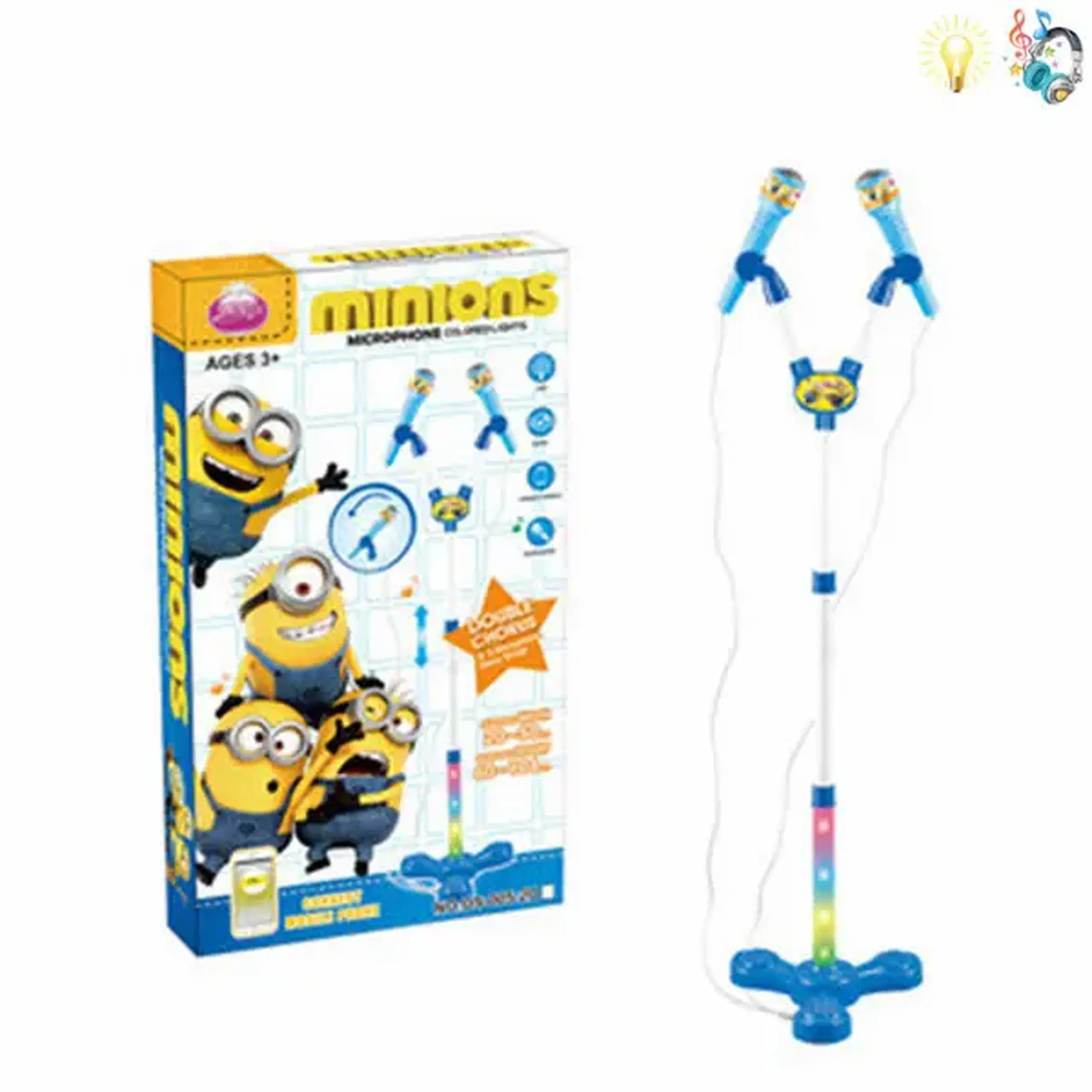 Microfon cu muzica si lumini