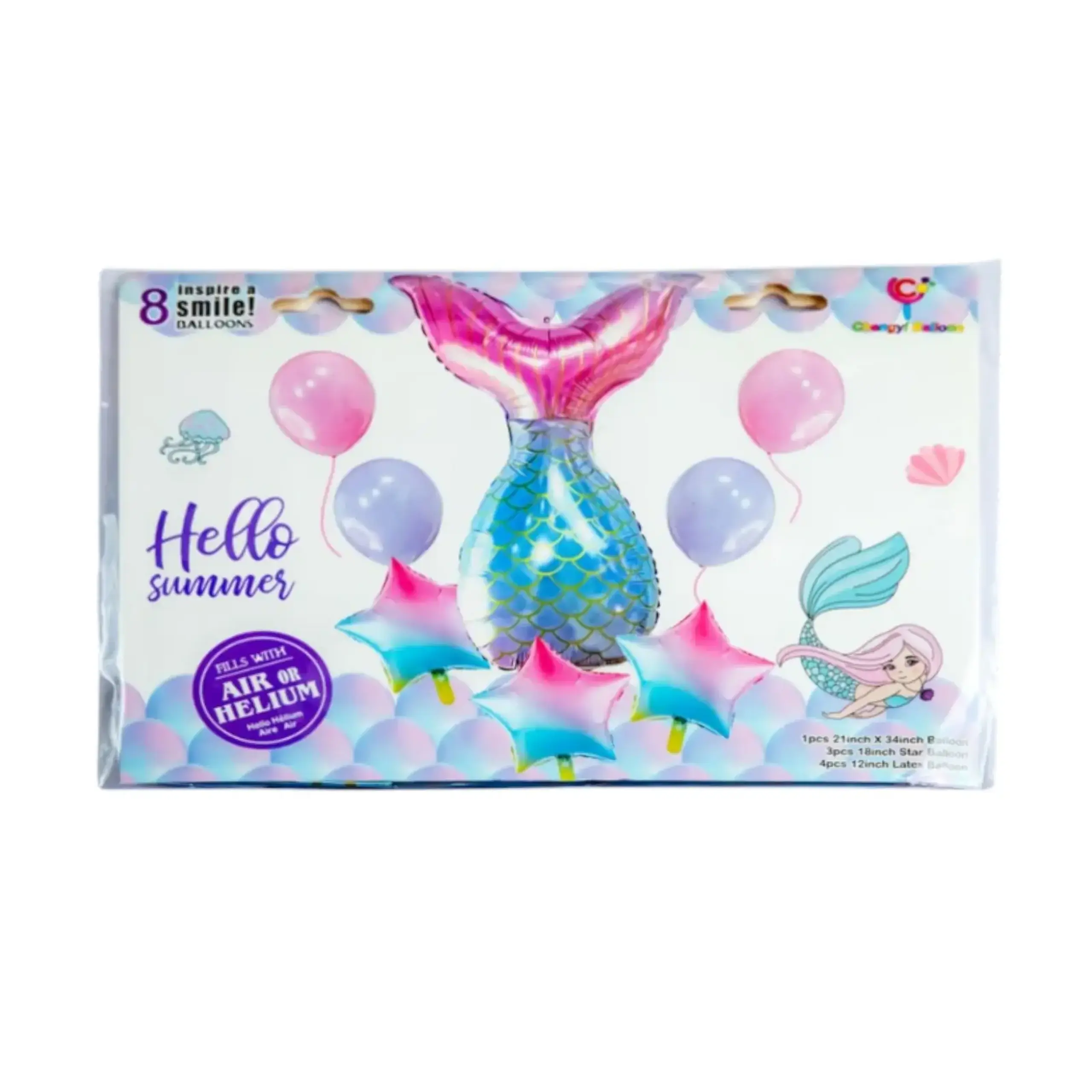 Set baloane Sirena (8 pcs) – 41 380