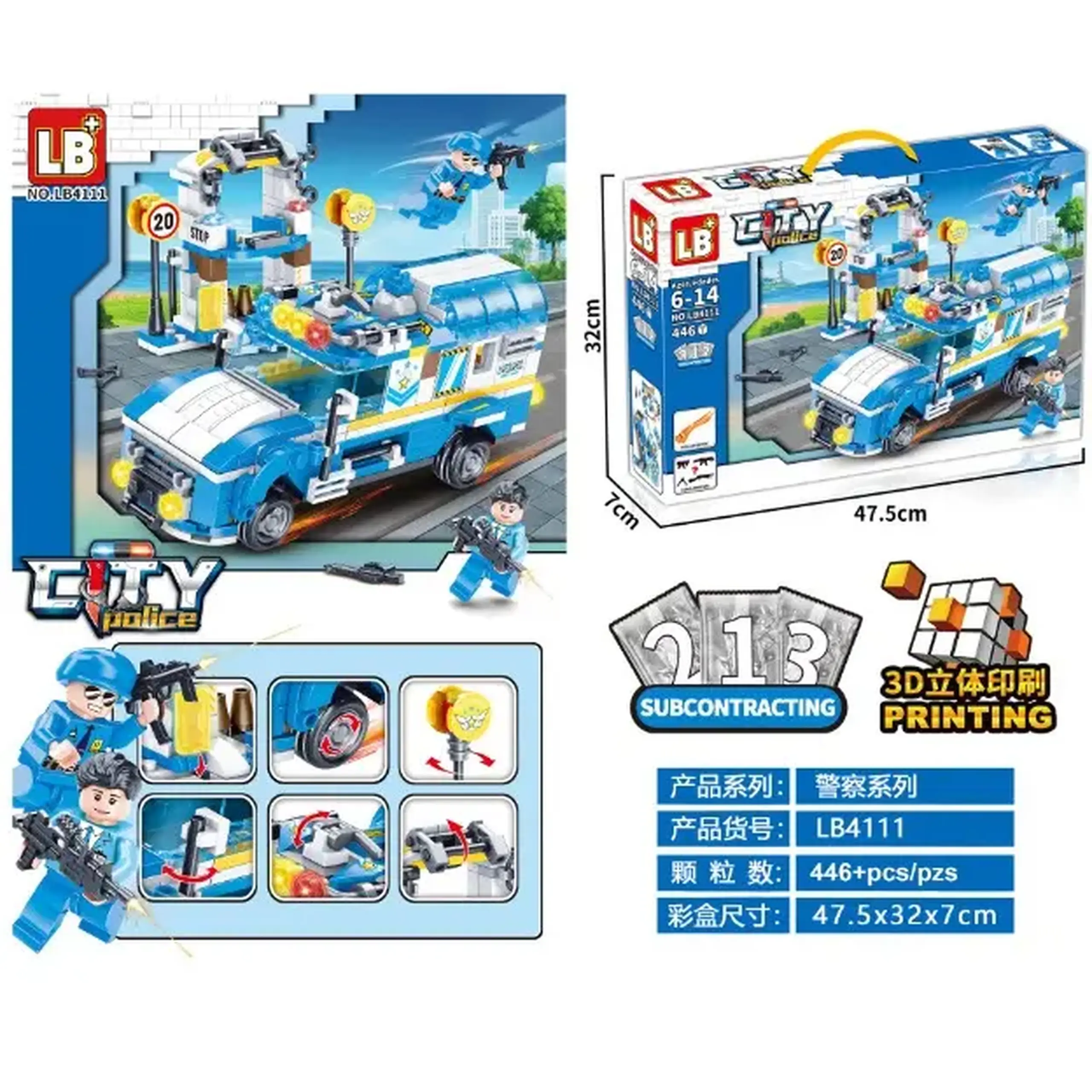 Constructor 446pcs
