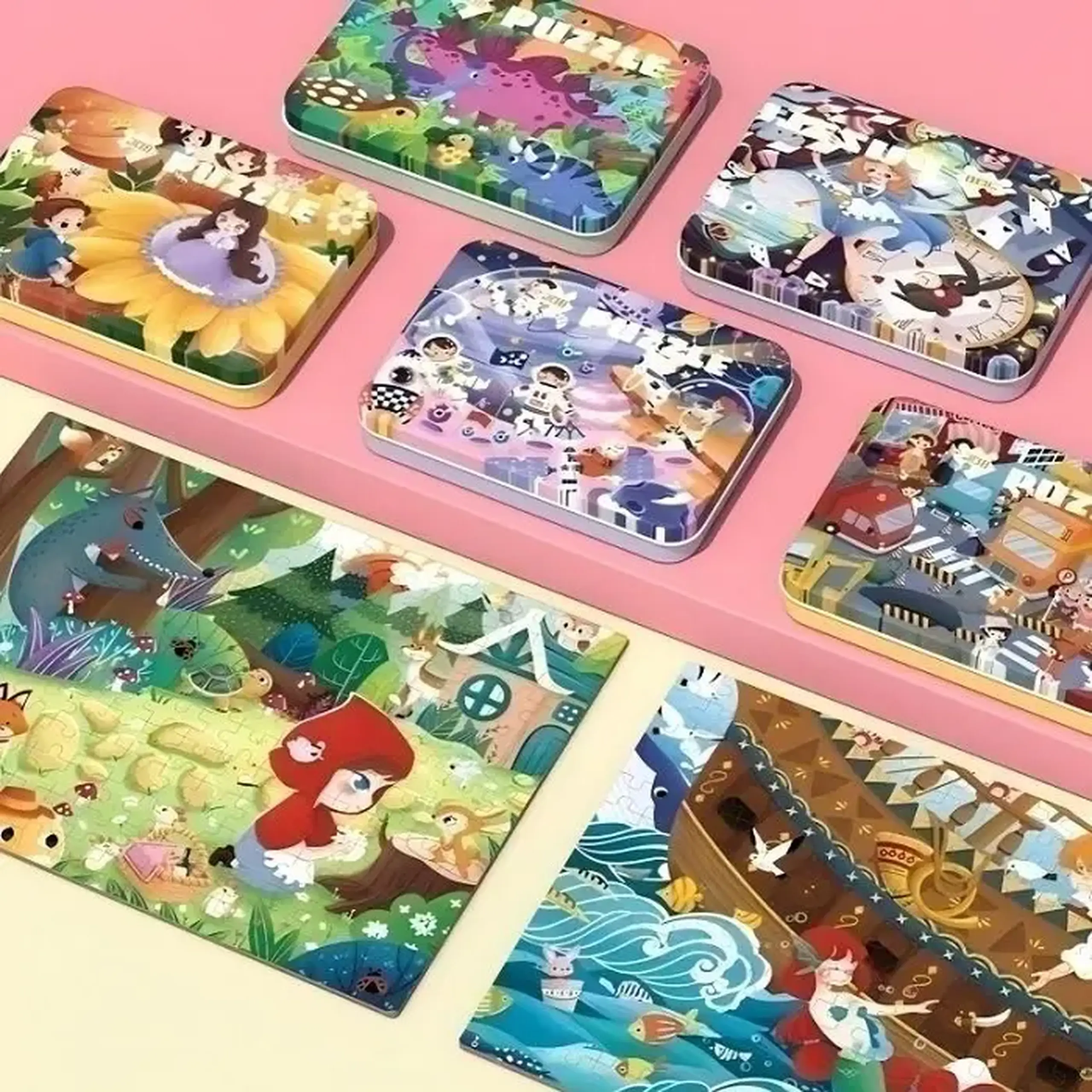 Puzzle din lemn