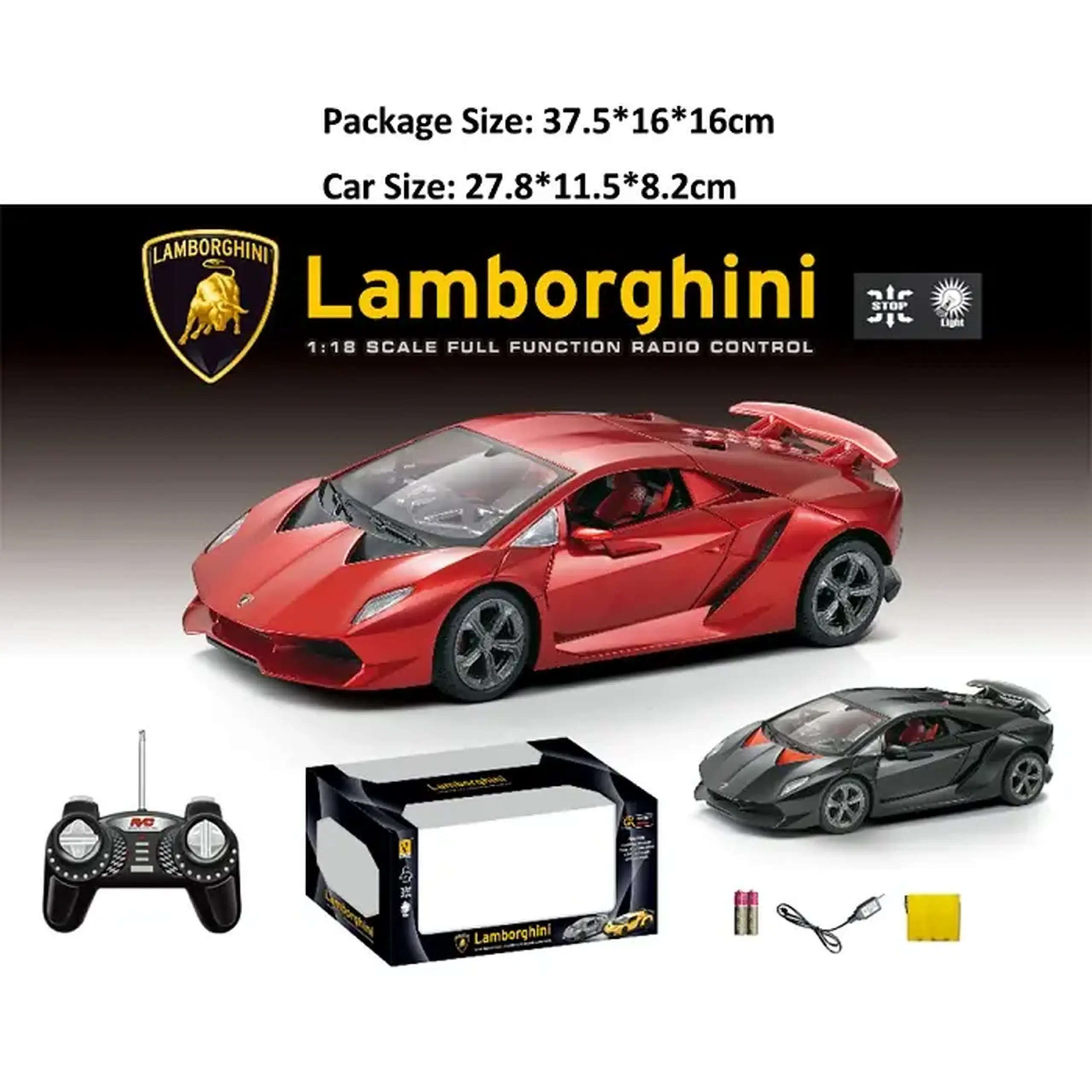 Masina cu R/C cu lumini