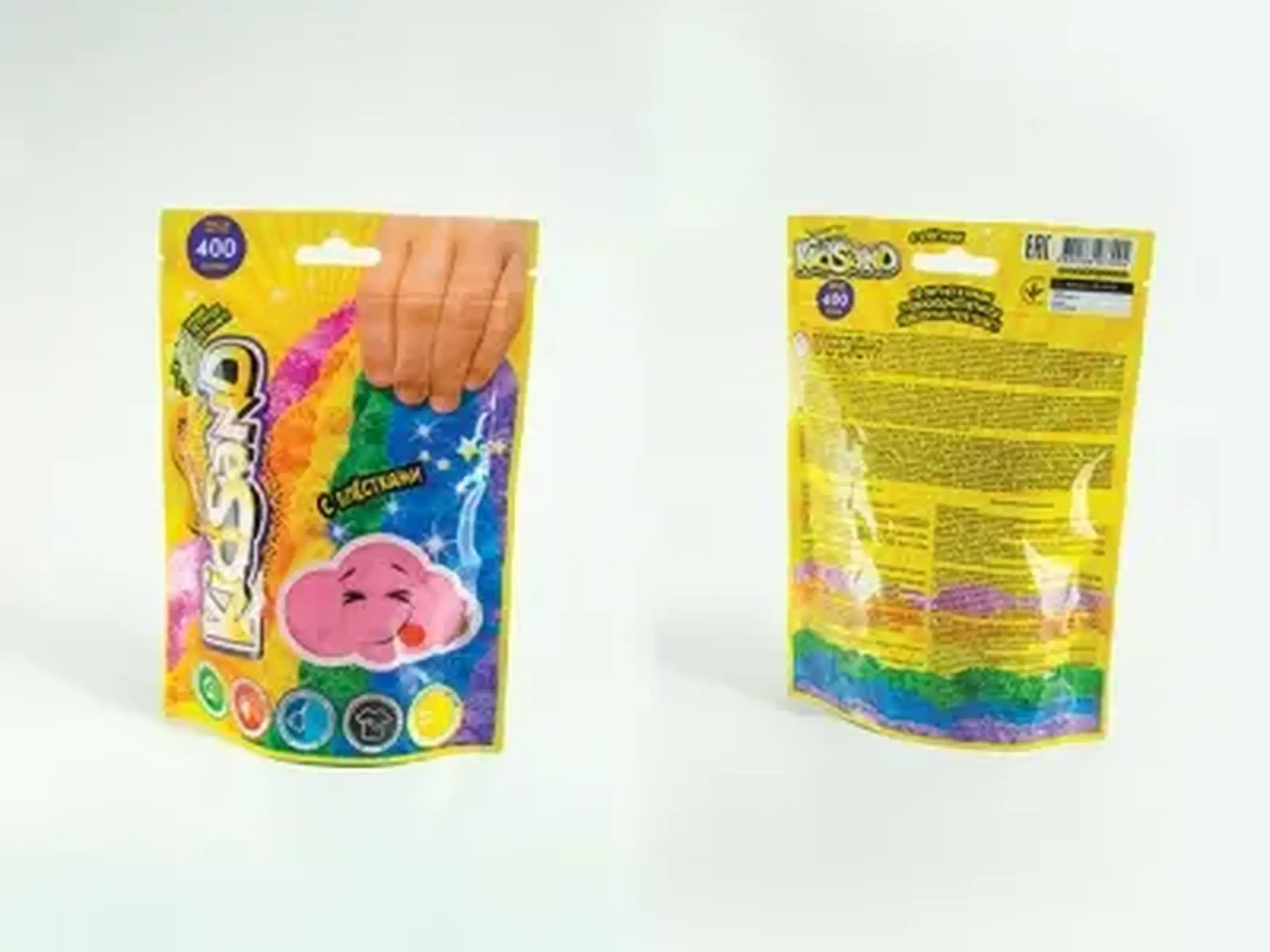 Nisip kinetic (KIDSAND), 400 gr. ambalaj econom