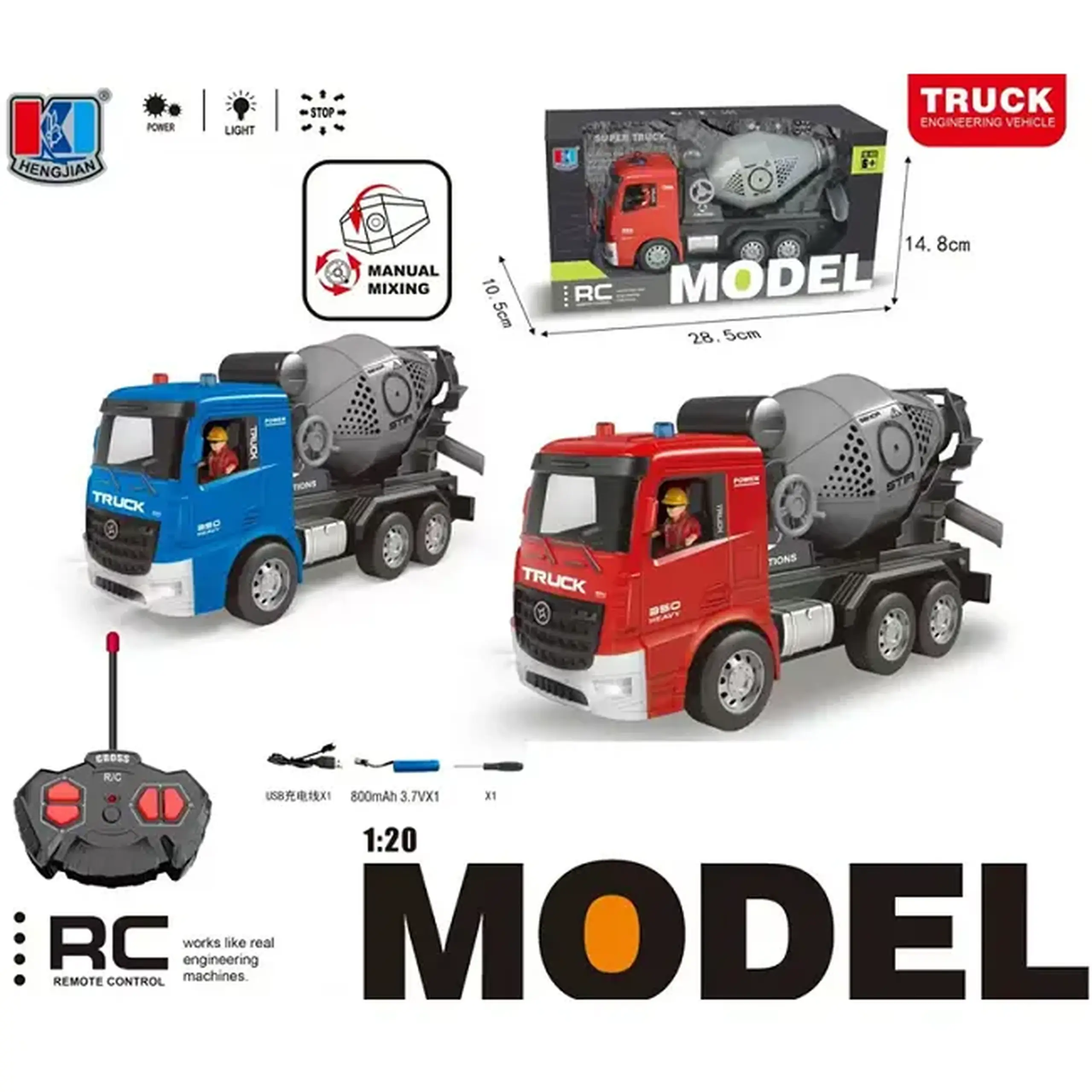 Masina cu R/C cu lumini_74767
