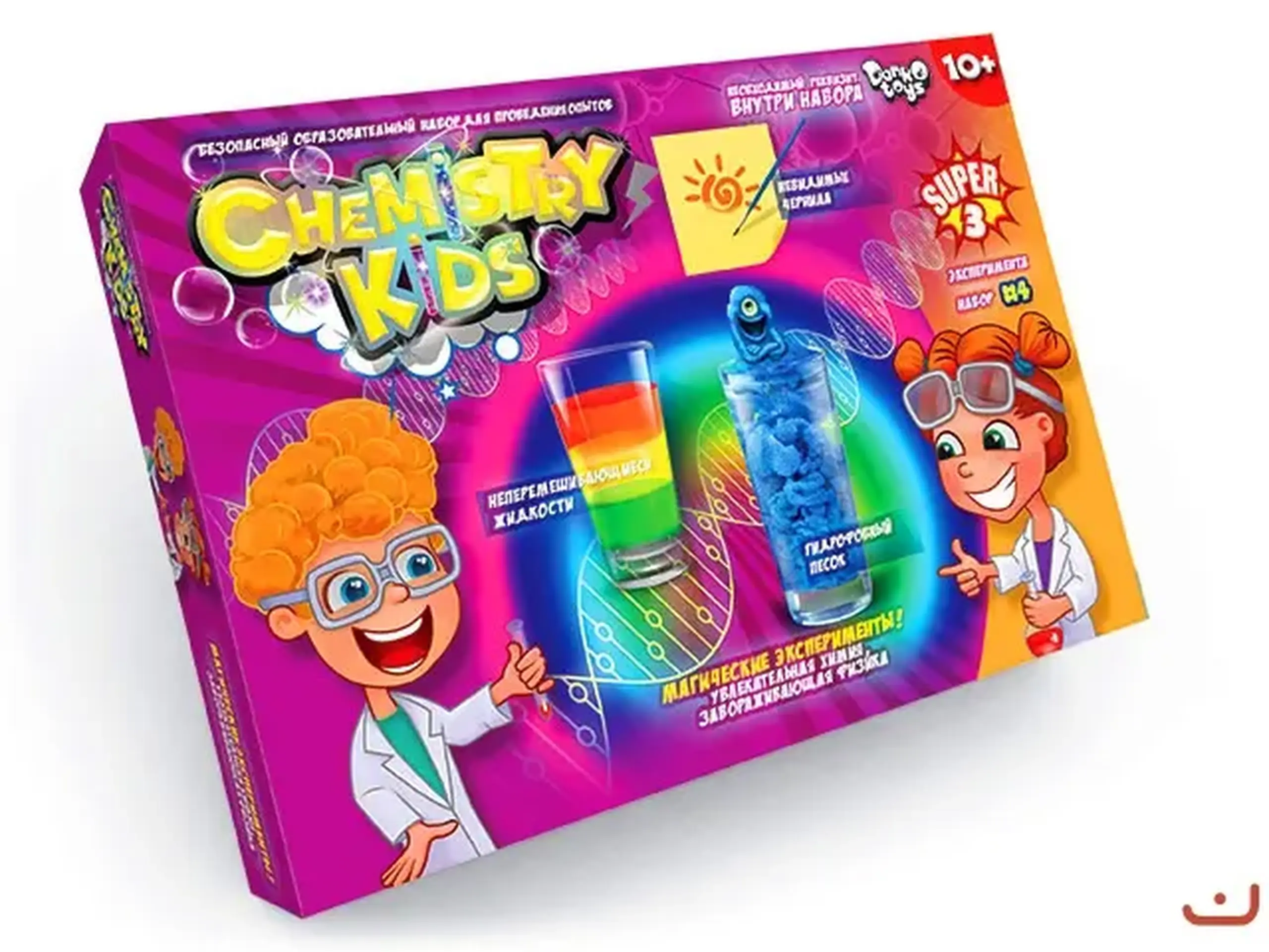 Set de experimente (CHEMISTRY KIDS) chk-02-04 ECONOM 19 488