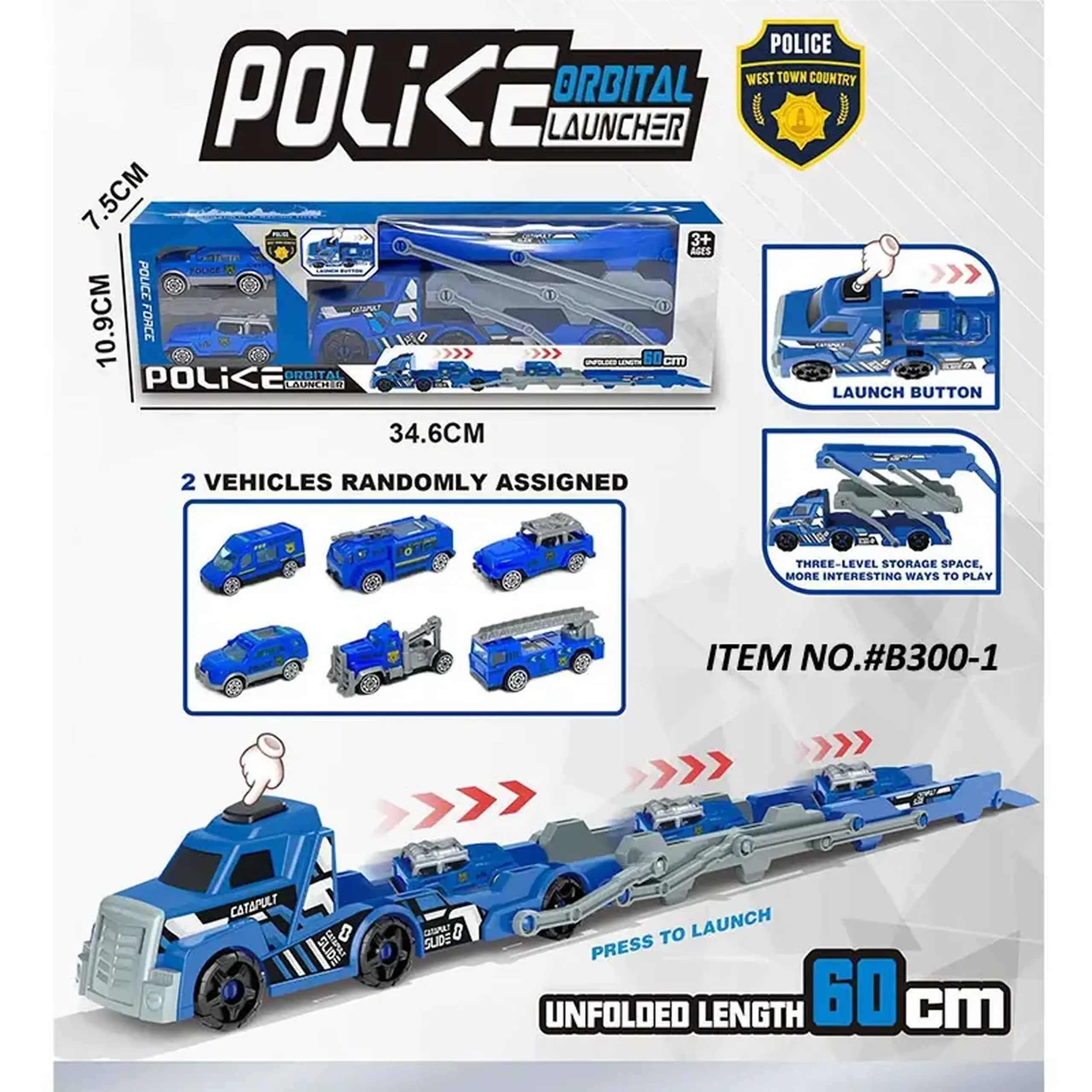Set truck cu masini (instructiune in romana)