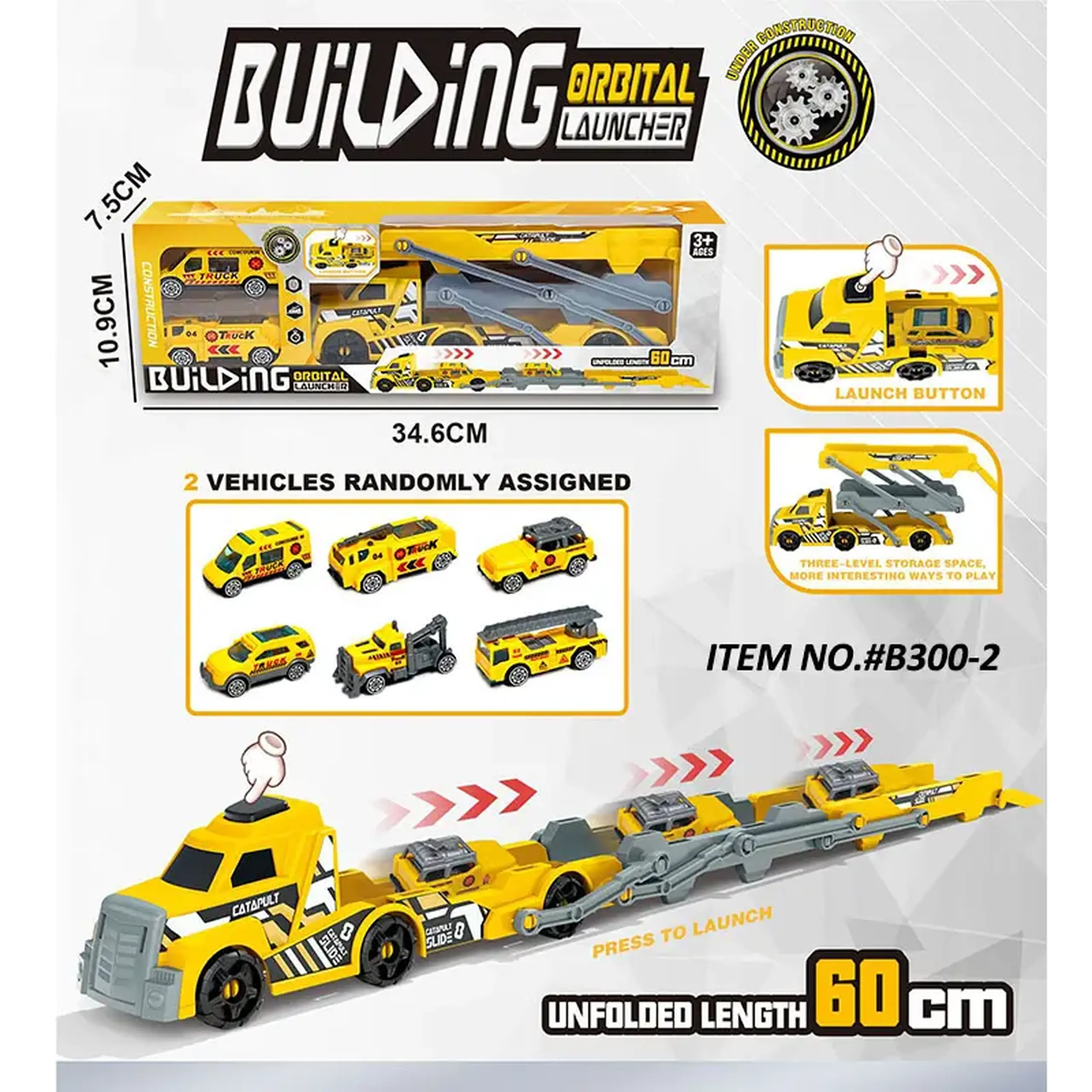 Set truck cu masini (instructiune in romana)