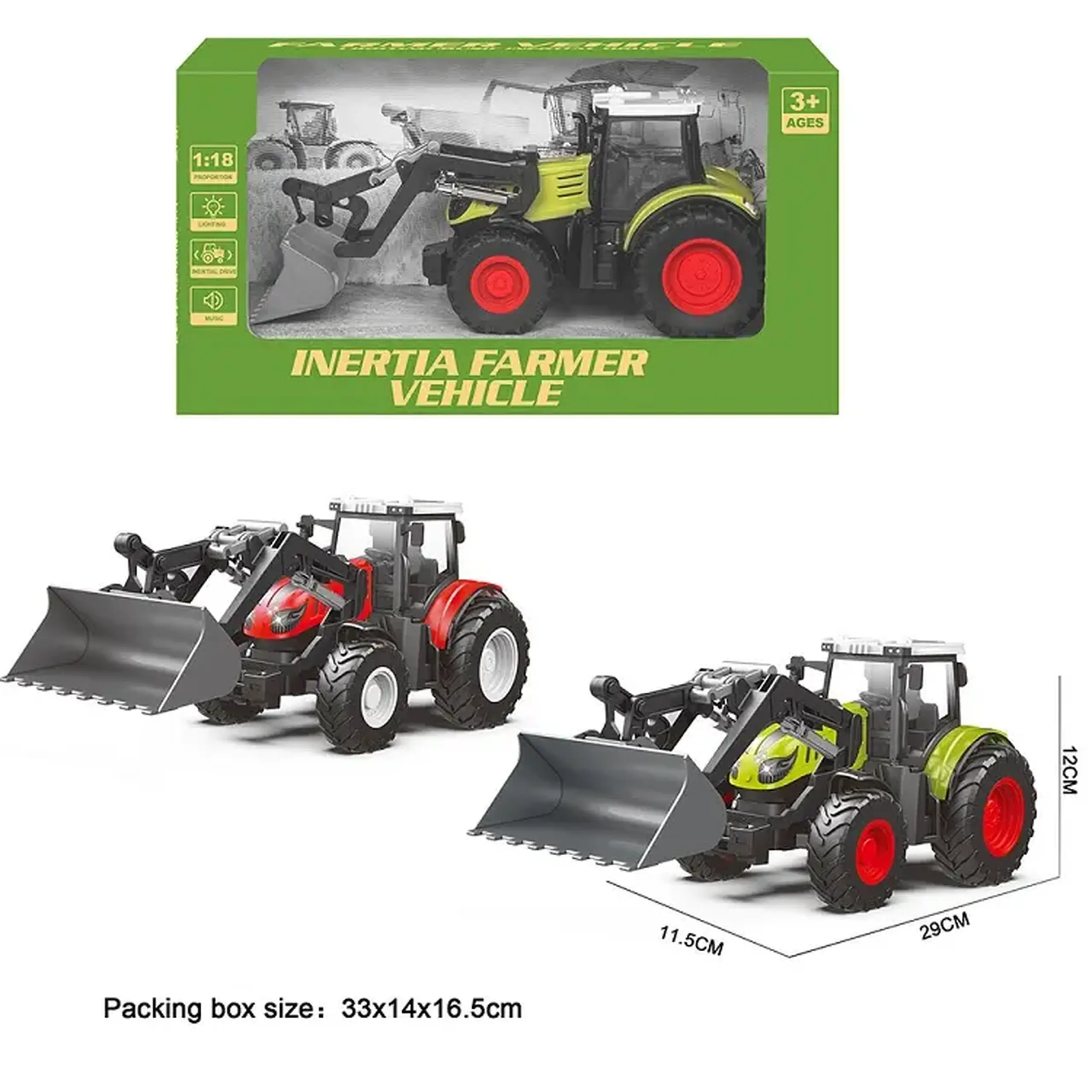 Tractor cu sunet si lumini (instructiune in romana)