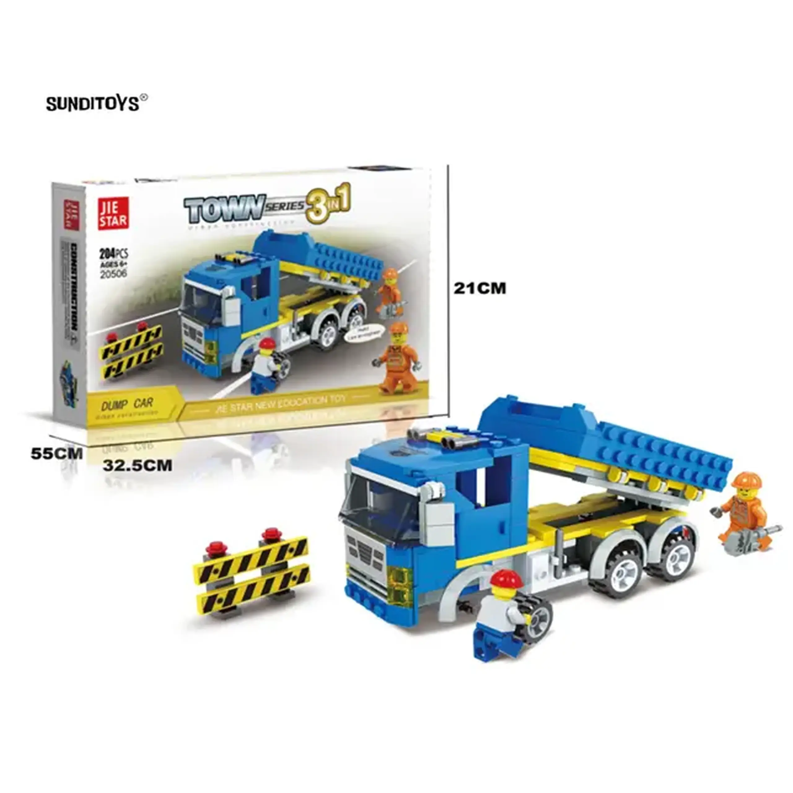 Constructor 204pcs
