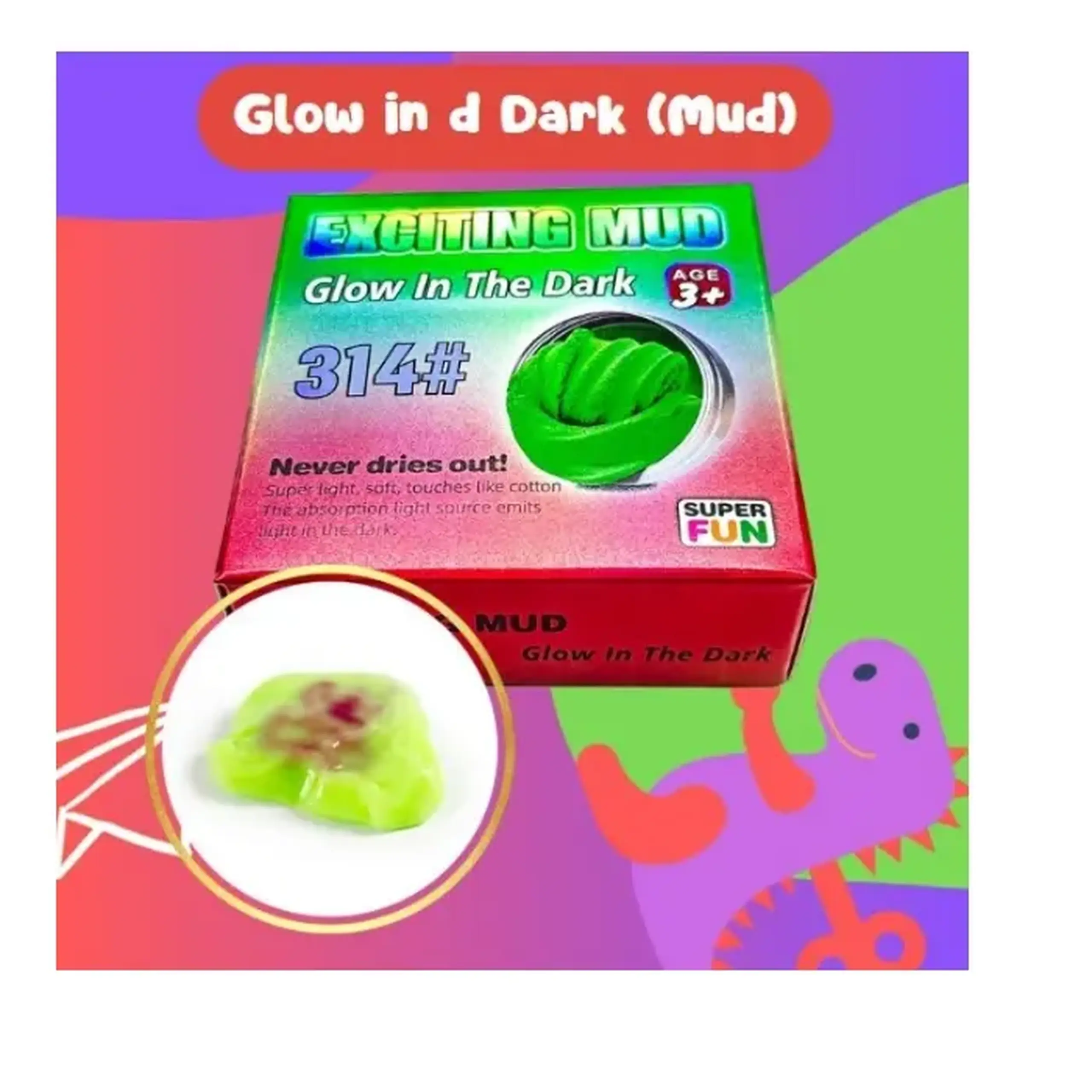 Slime (strălucește în întuneric)