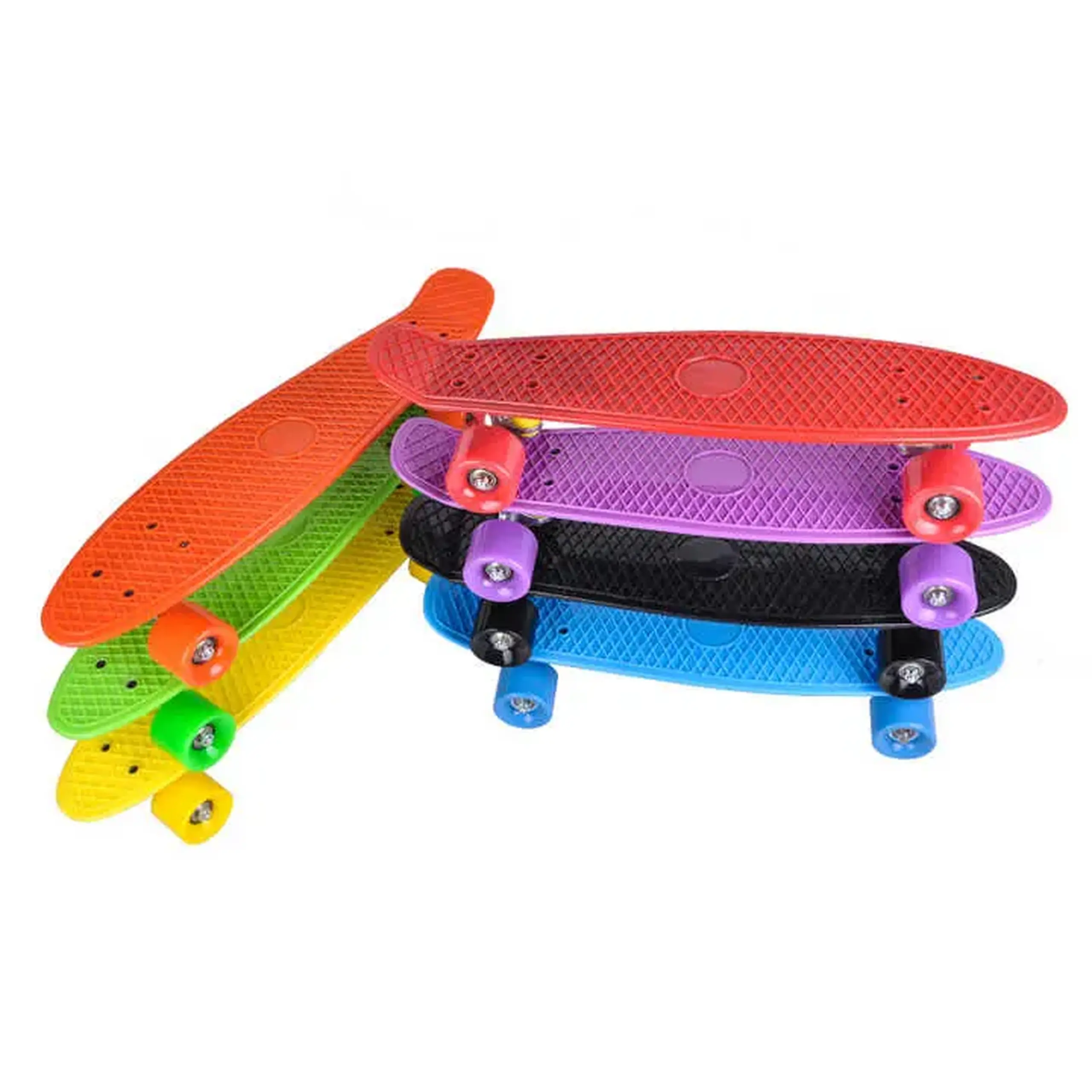 Pennyboard din plastic, roti cu lumini 39 579