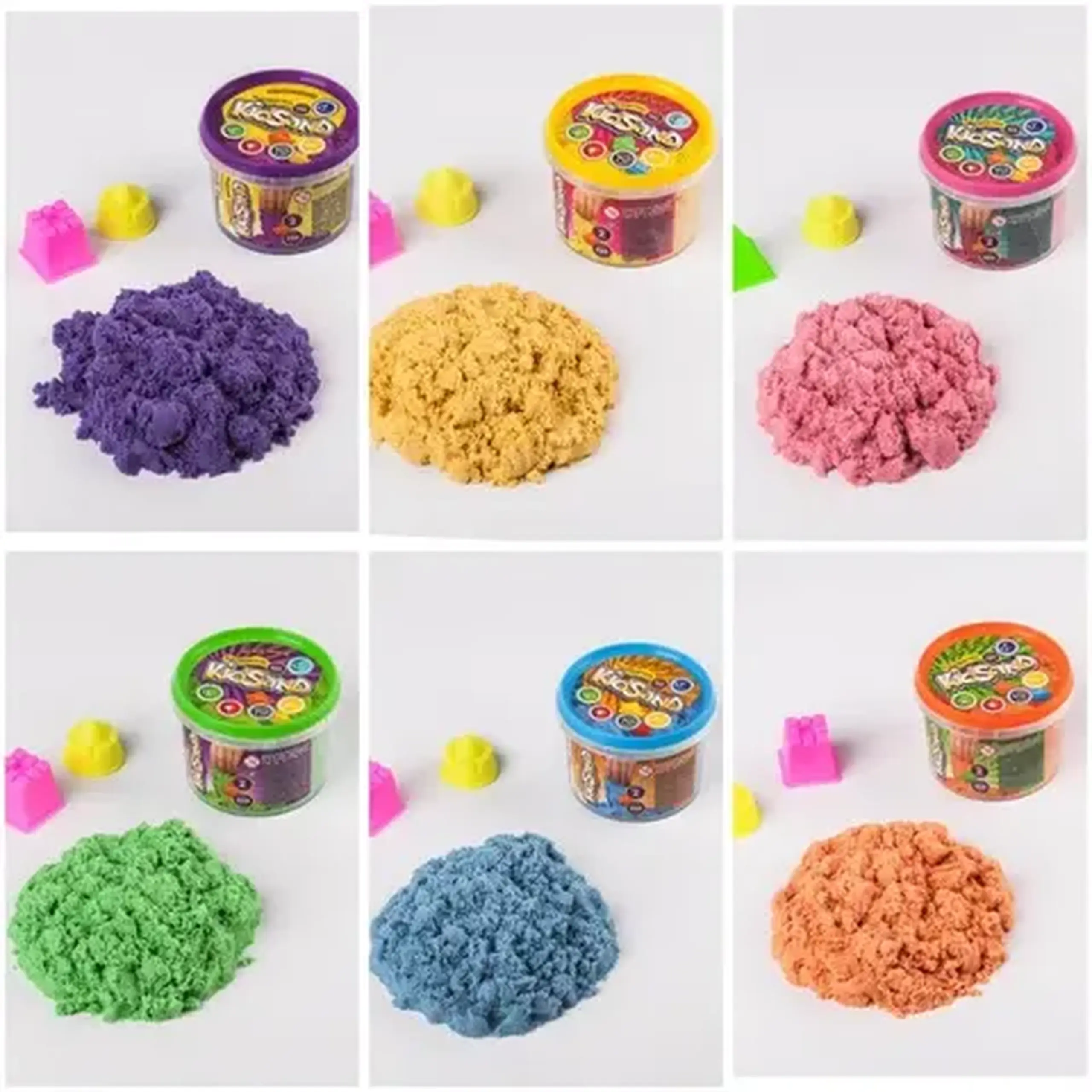 Nisip kinetic (KIDSAND) 350g cu forme