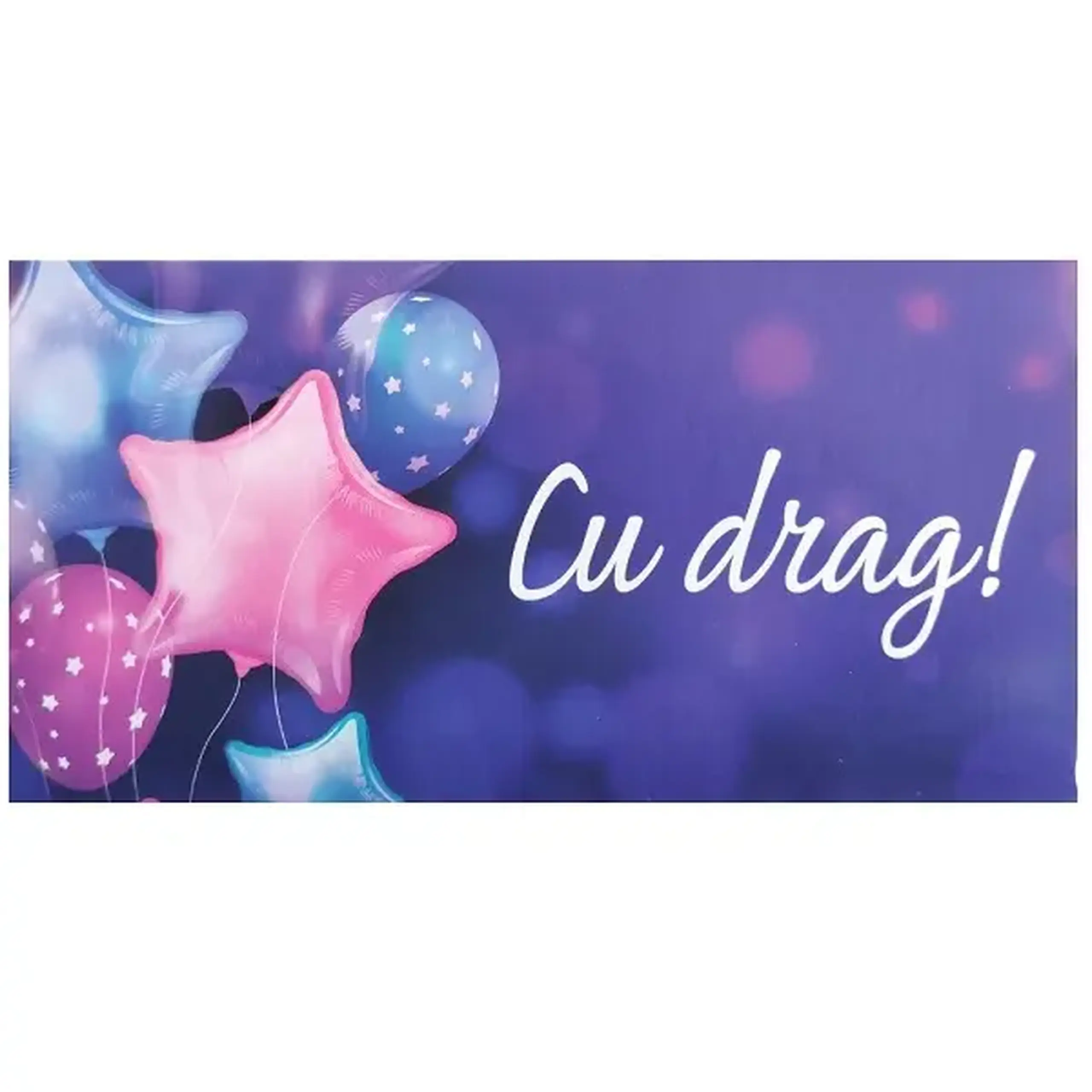 Felicitare plic Cu drag(10 buc)