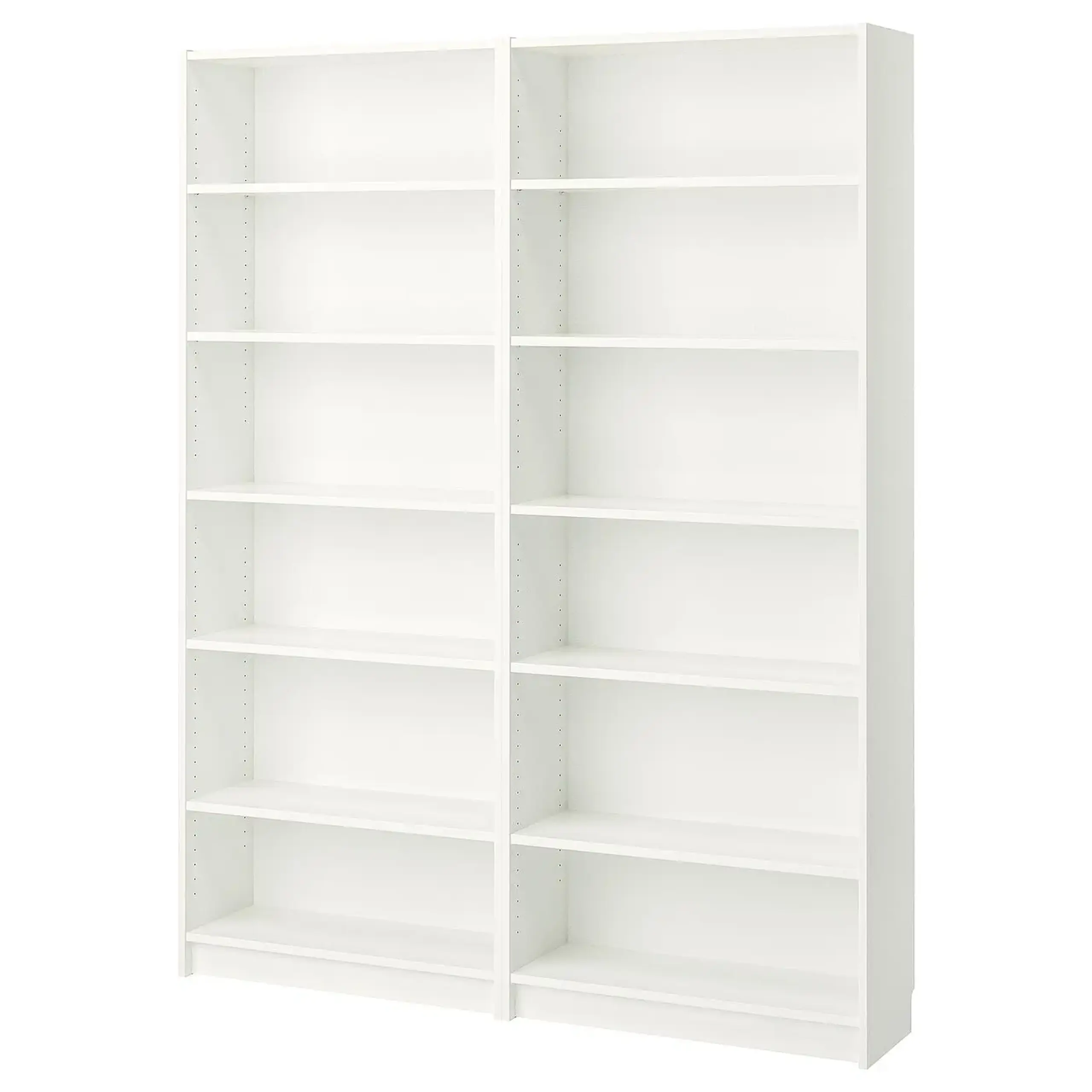 IKEA BILLY Biblioteca, alb, 160x28x202 cm