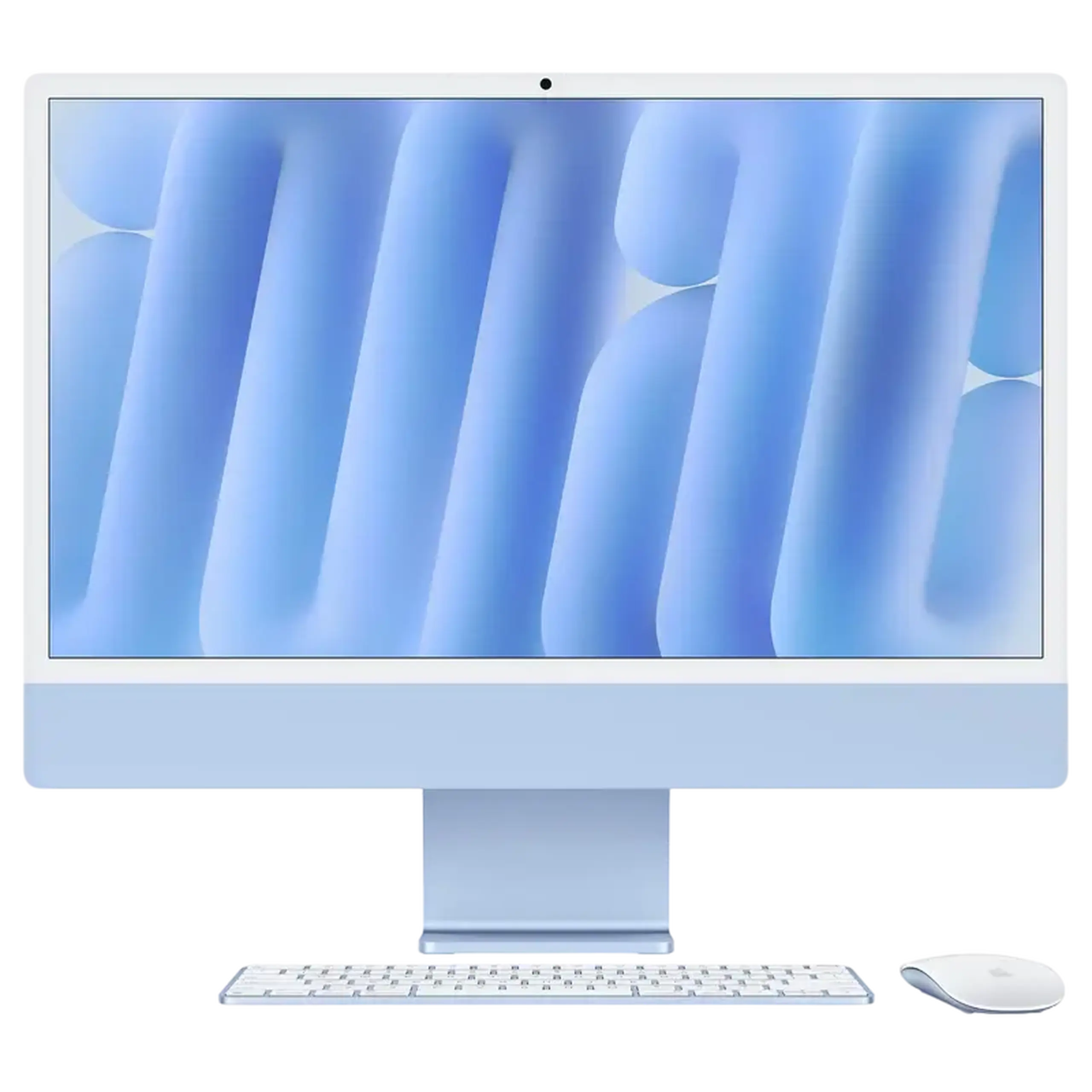 Computer All-in-One Apple iMac A3137, 24", M4 with 10-core CPU and 10-core GPU, 16GB/256GB, macOS Sequoia, Albastru