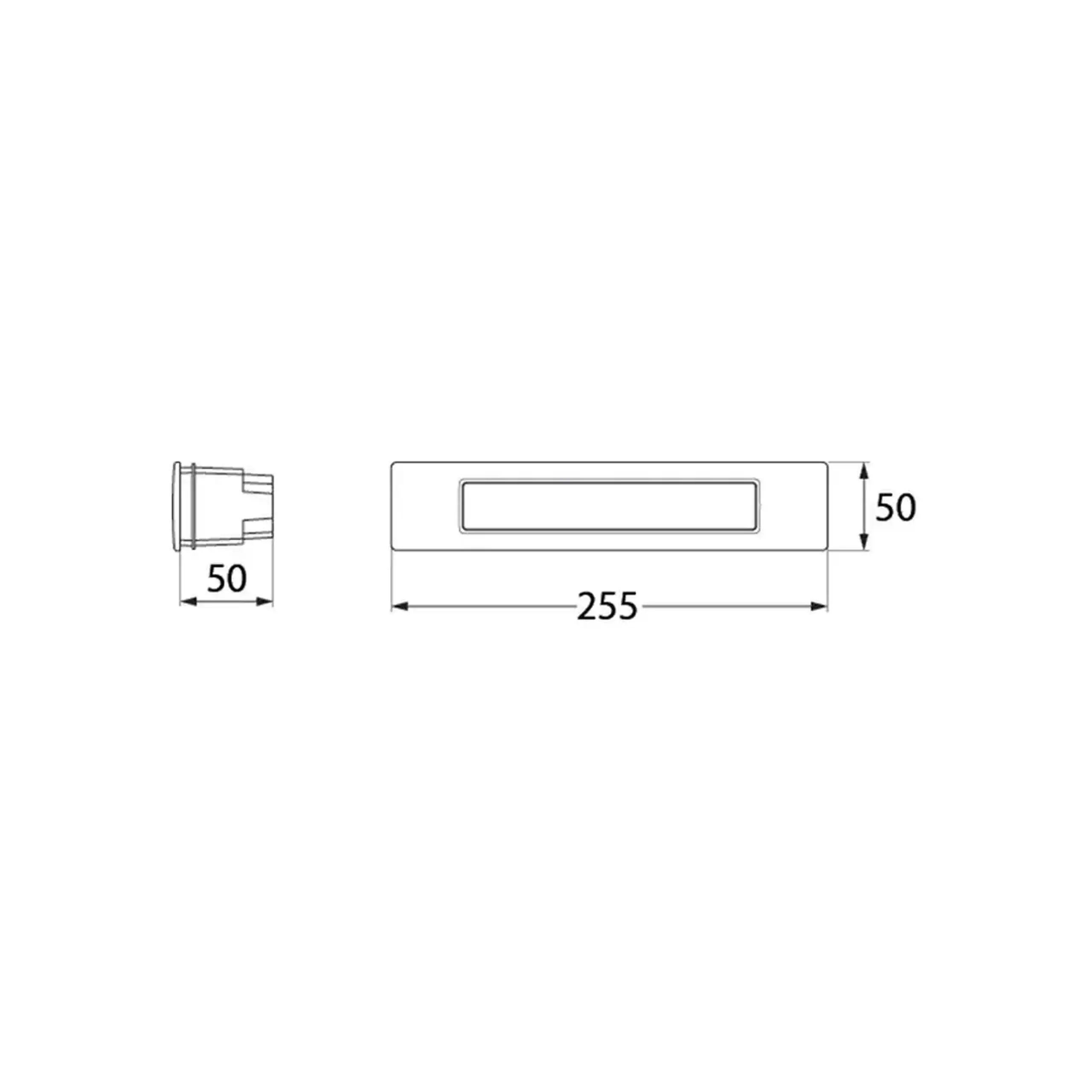 Corp de iluminat NINA 150 4 W R7S 4000 K 220 - 240 V IP55 Fumagalli - Alb/Opal NINA 270