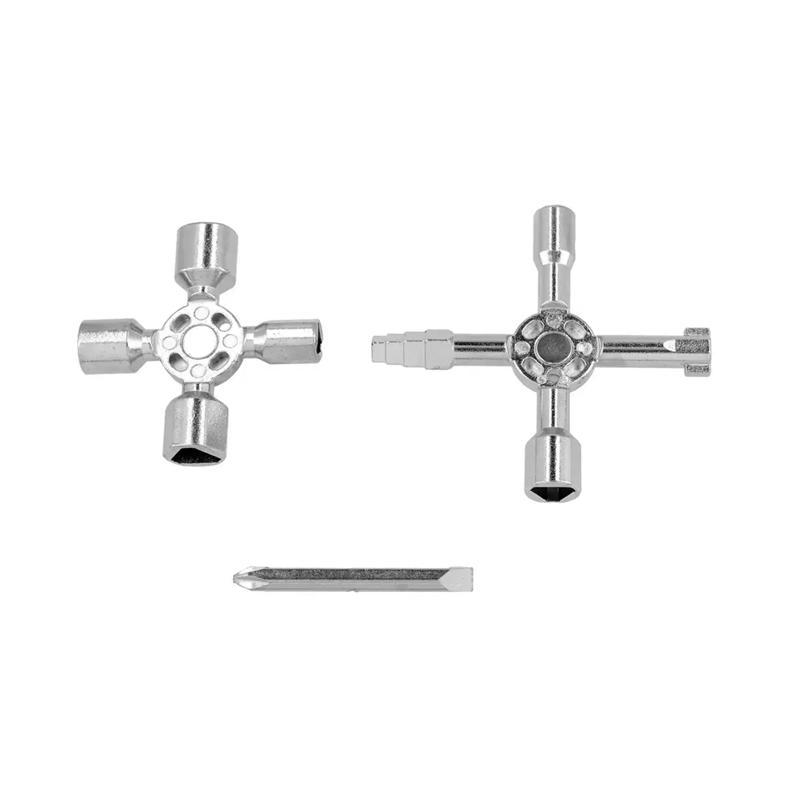 Cheie universală pentru dulapuri tehnice 3 - 12 mm Vorel