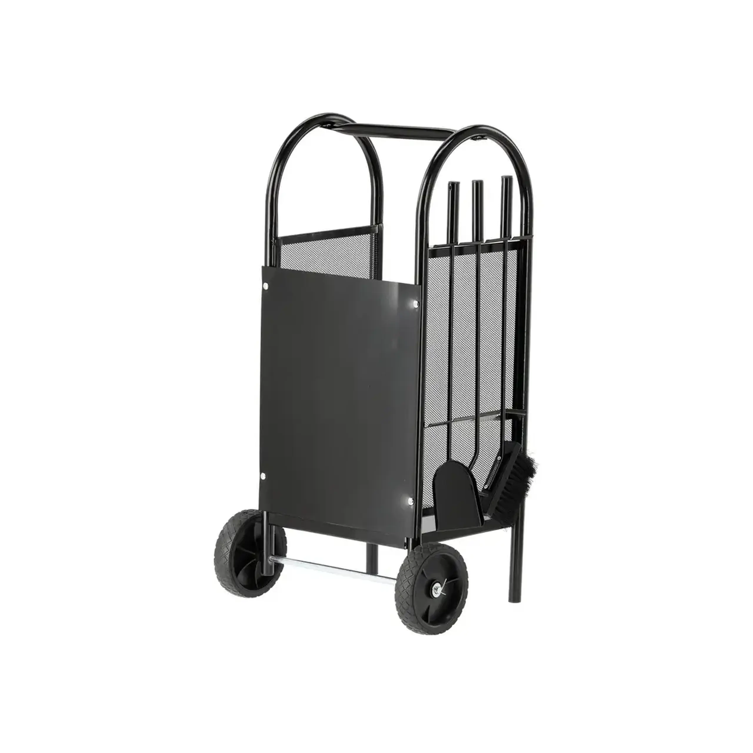 Cărucior pentru lemne cu accesorii 20 kg Vorel