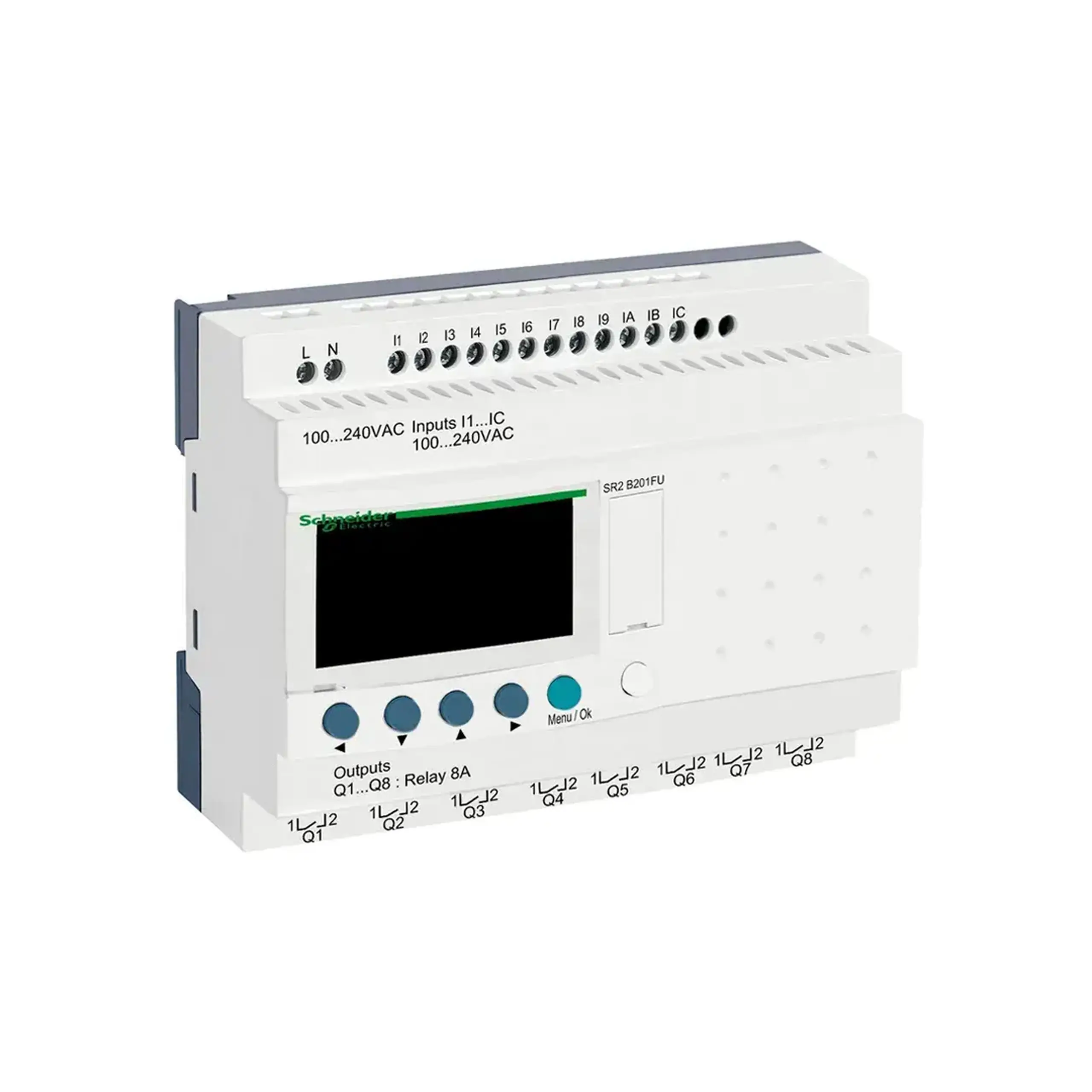 Releu inteligent SR2B201FU 8 A 100 - 240 V IP20 Schneider-Electric